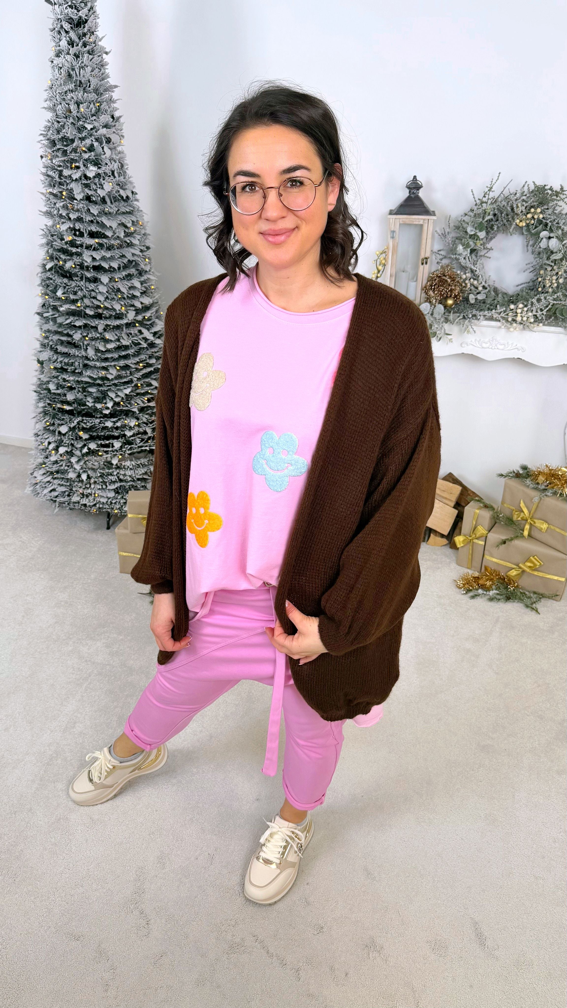 Strickjacke Gentle Touch *Schoko*