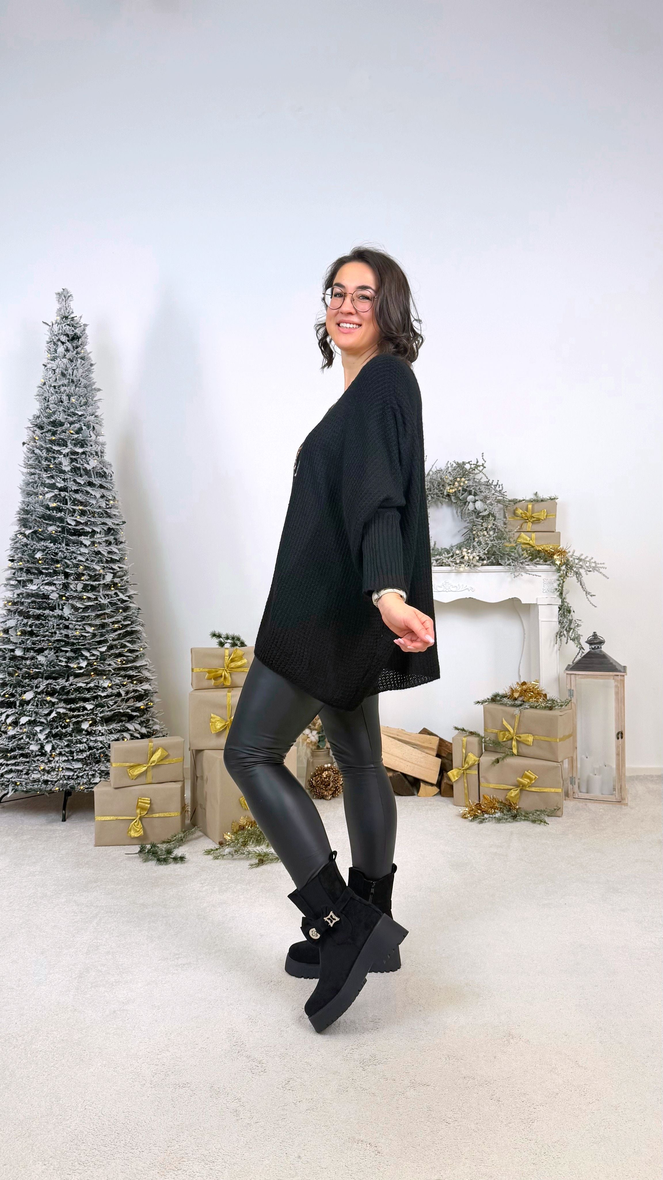 Strickpulli Golden Ring