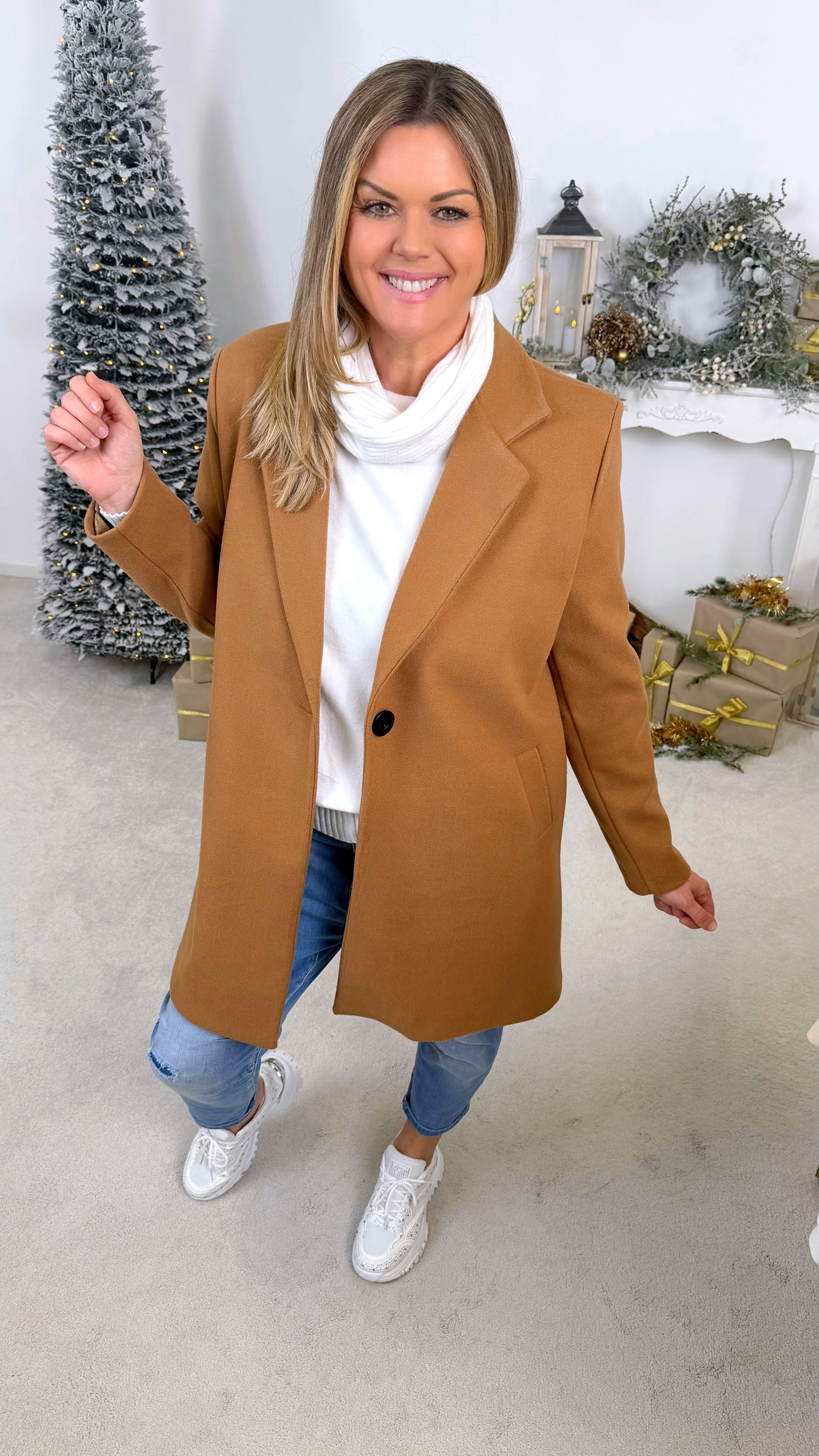 Long Blazer Daily Chic *Camel*