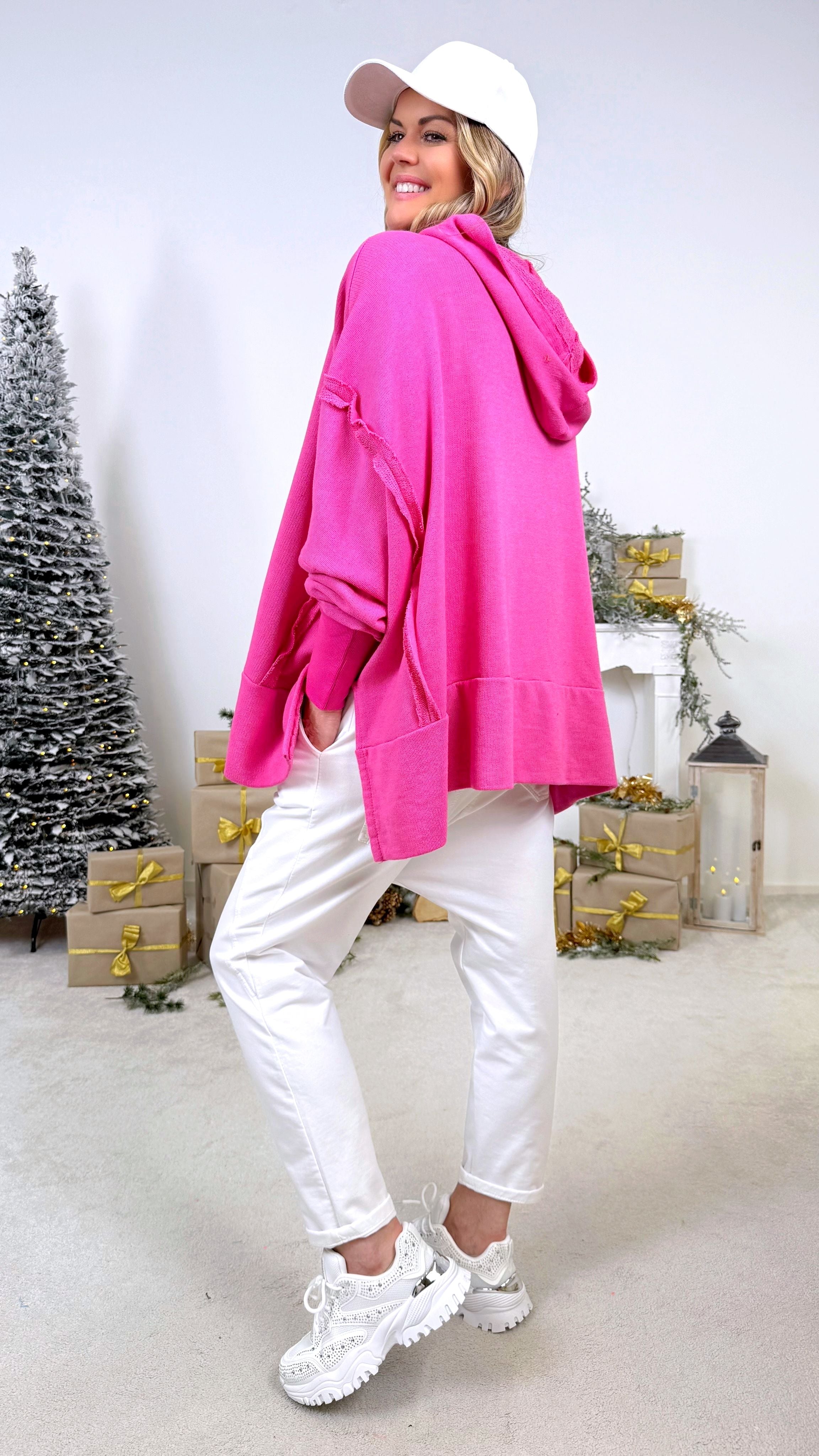 Hoodie Dreamy Velvet *Pink*
