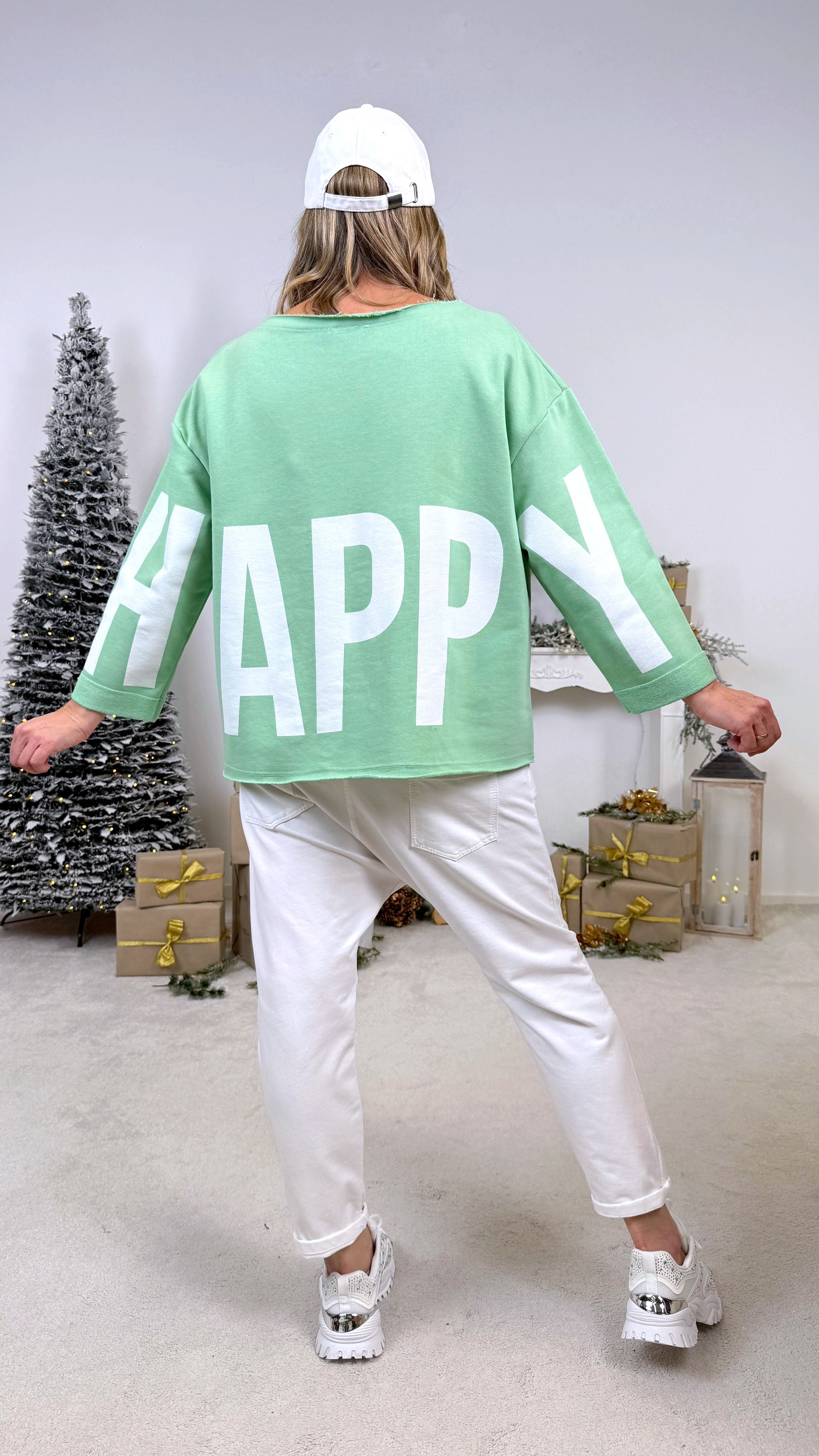 Pullover Happiness Circle *Mint*