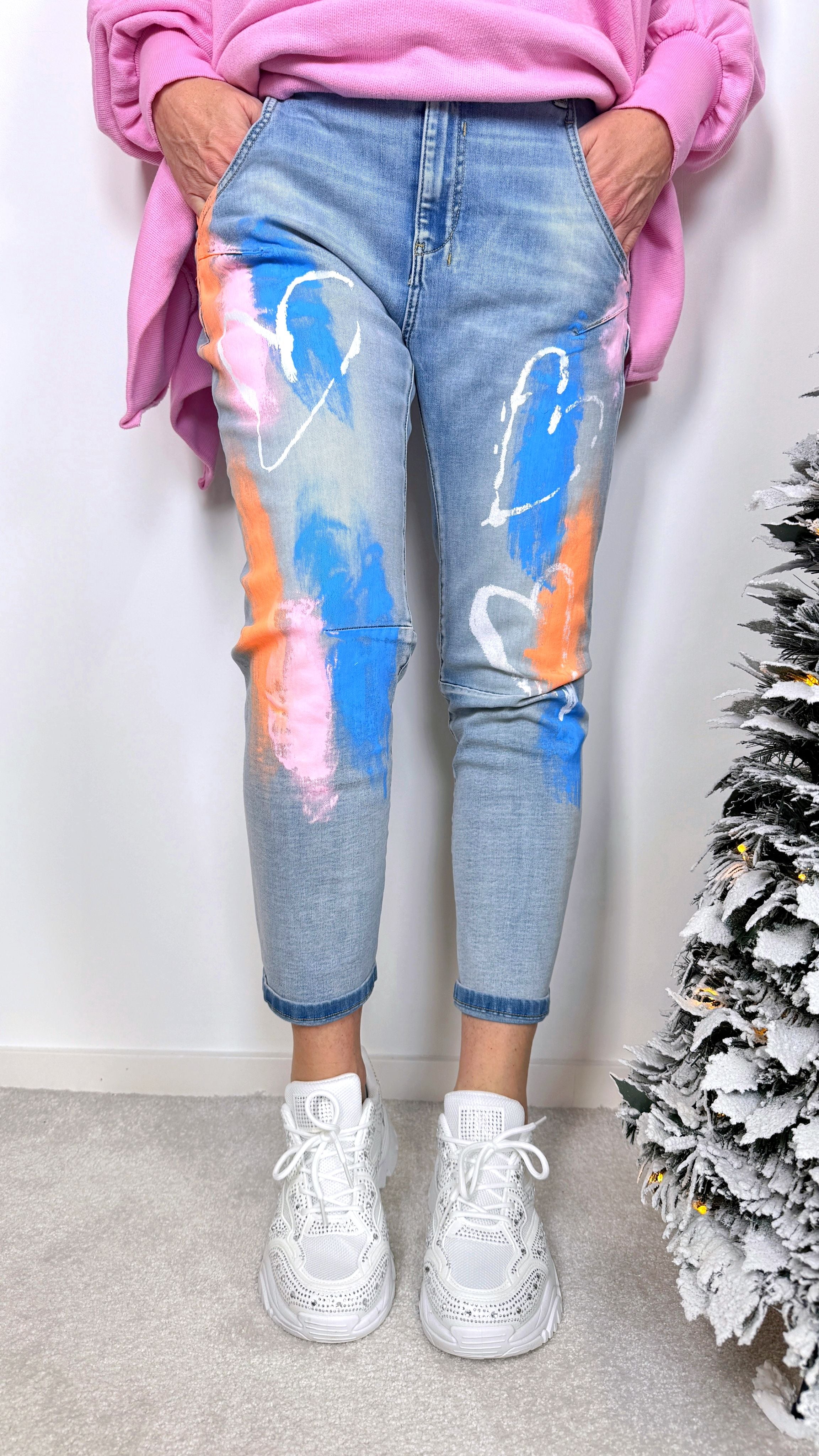 Jeans Heart Splash (SW 1815)