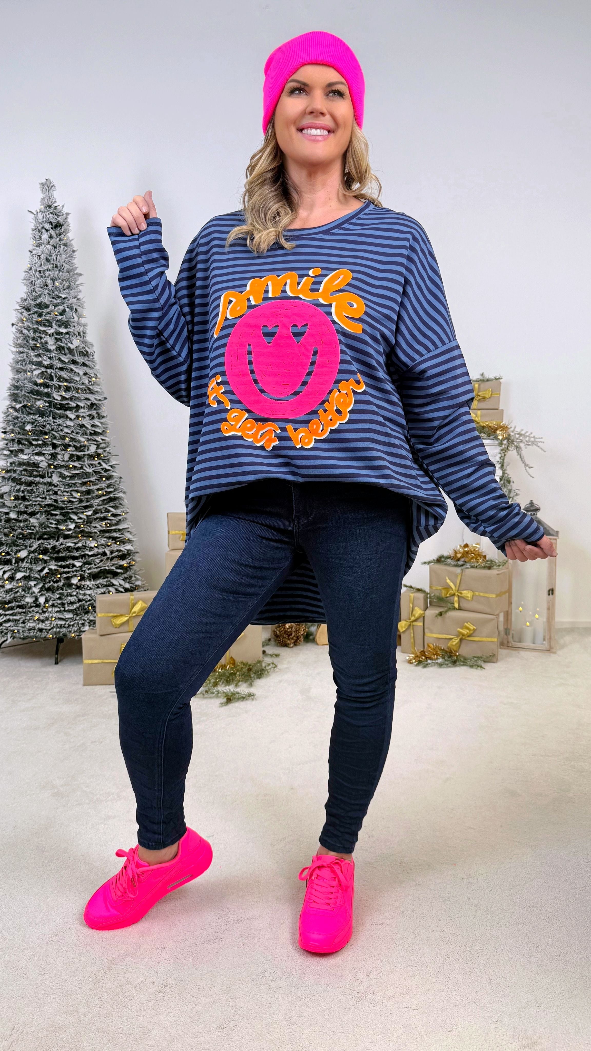 Pullover Sunny Mood *Blau*