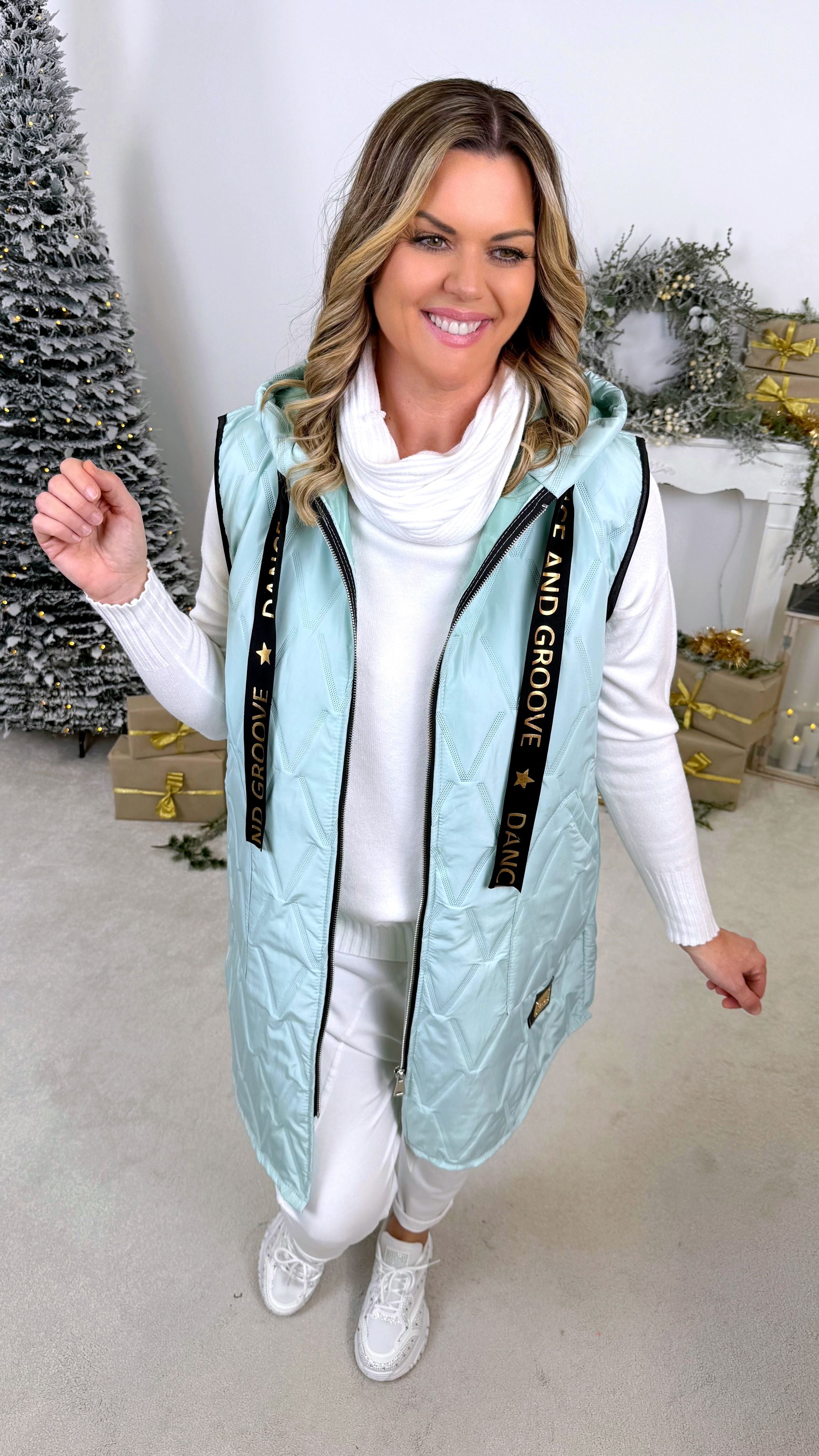 Dünne Steppweste Active Star *Mint*