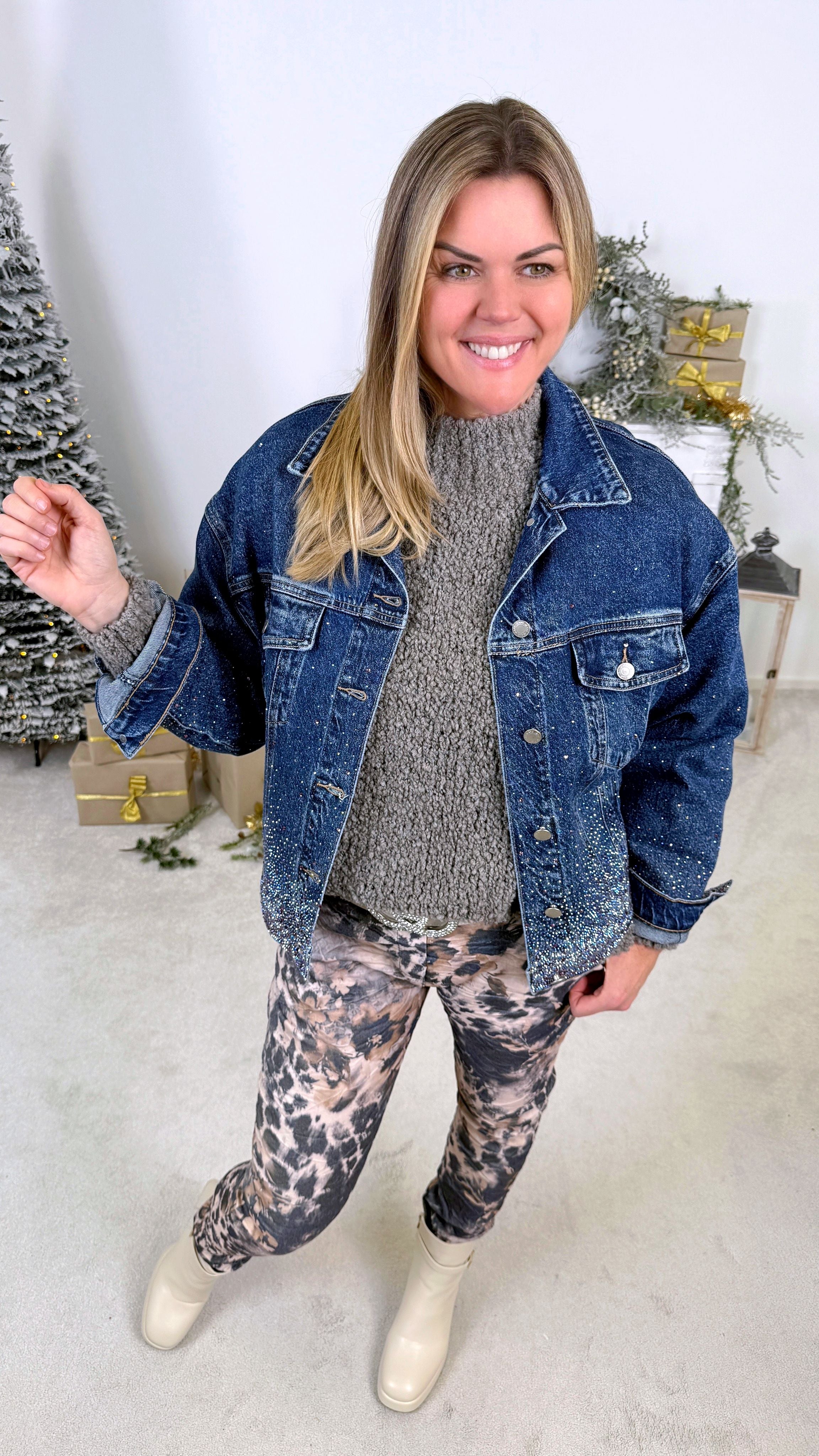 Jeansjacke Galaxy Glow Denim *Hell*