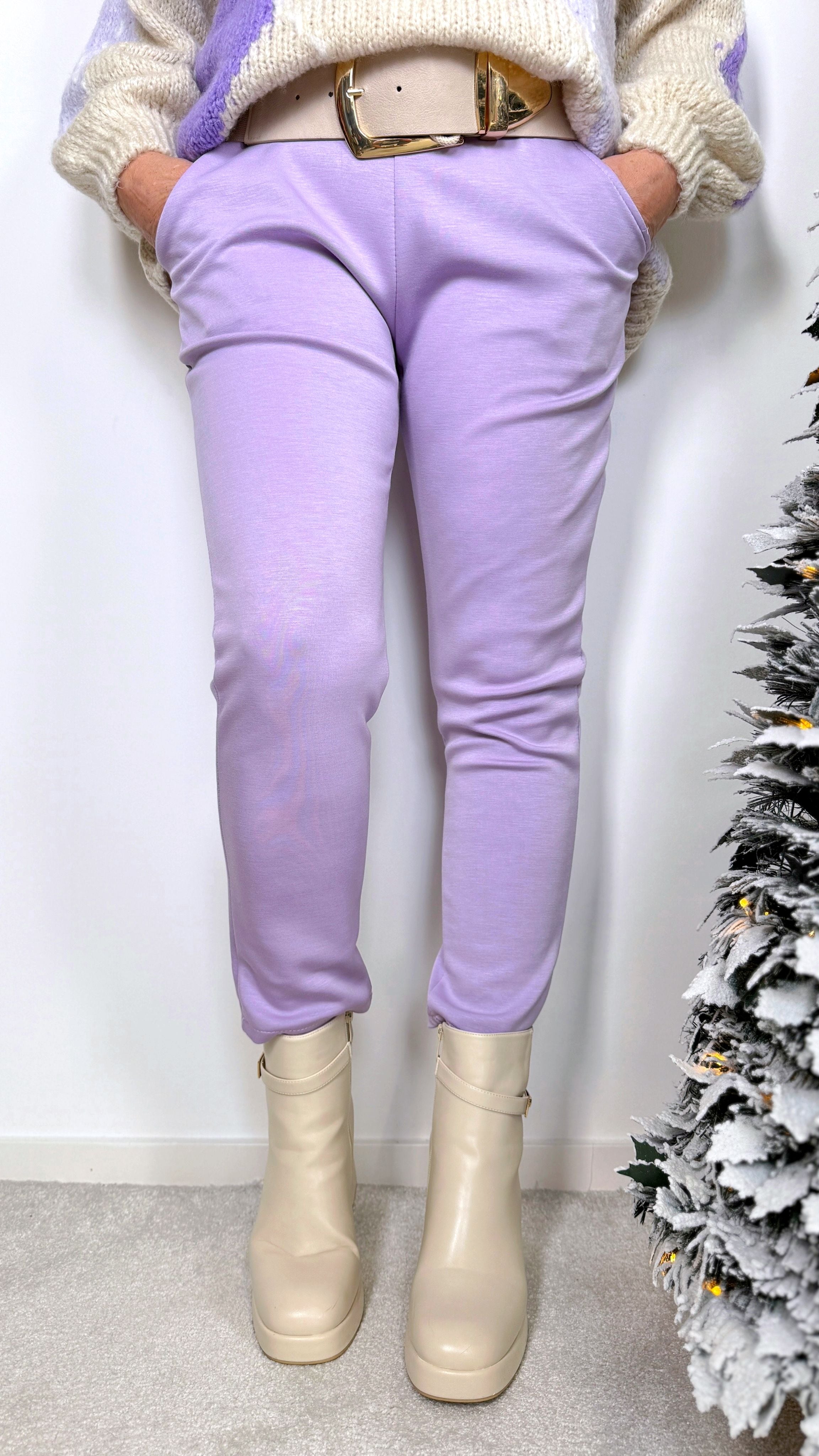 Sweathose Smooth Vibes *Flieder*