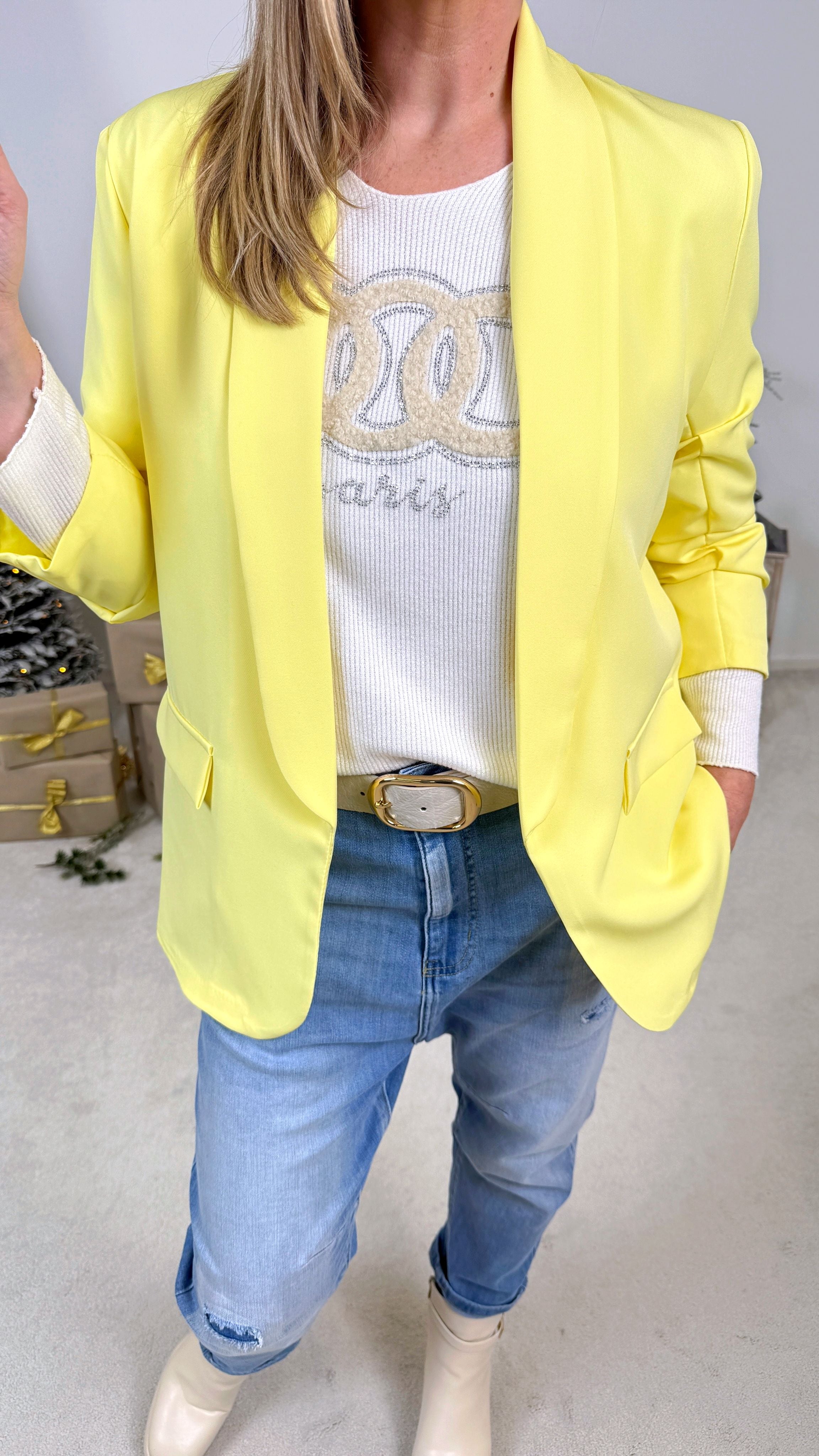 Blazer Strong Woman *Gelb*