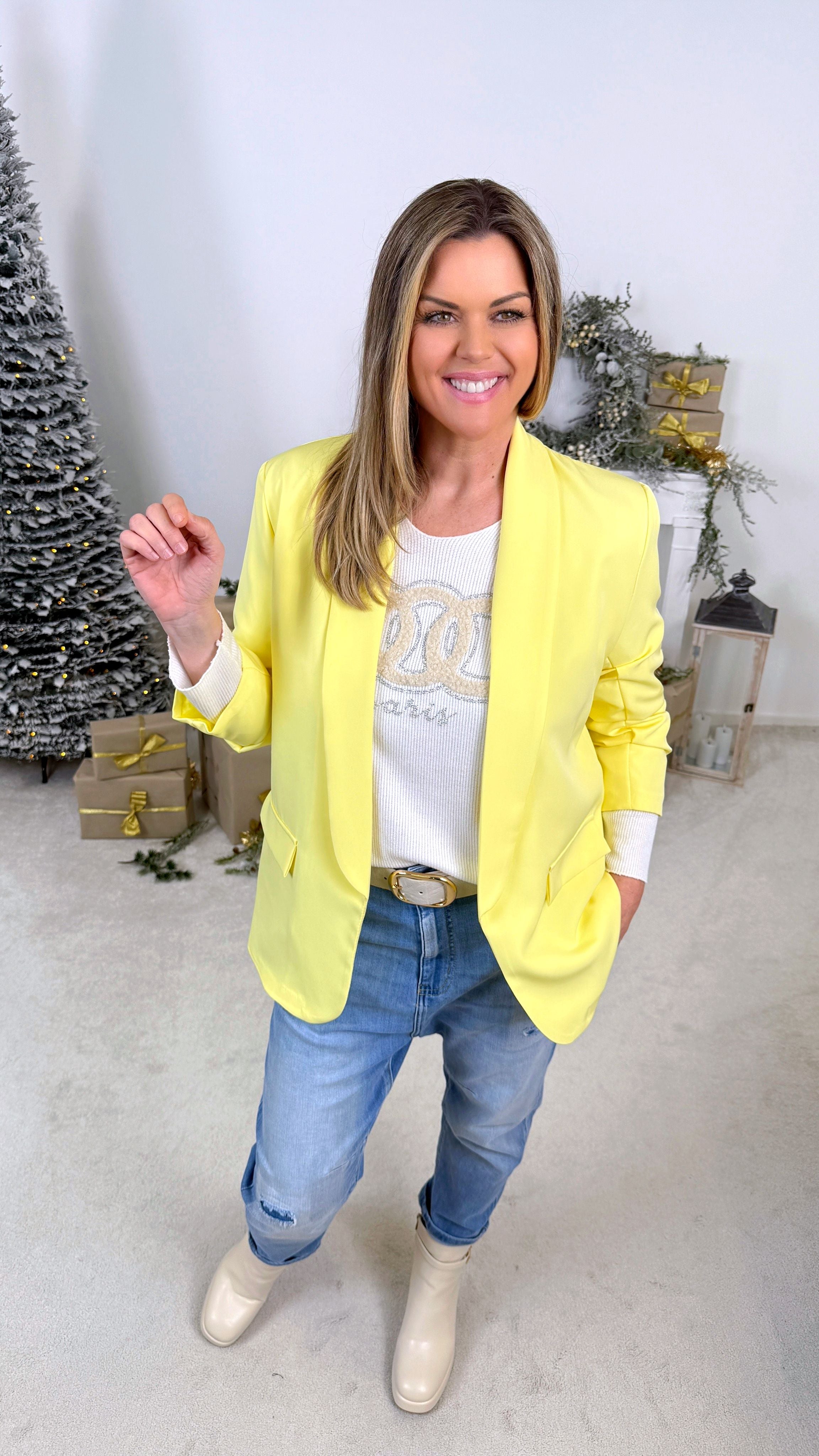 Blazer Strong Woman *Gelb*