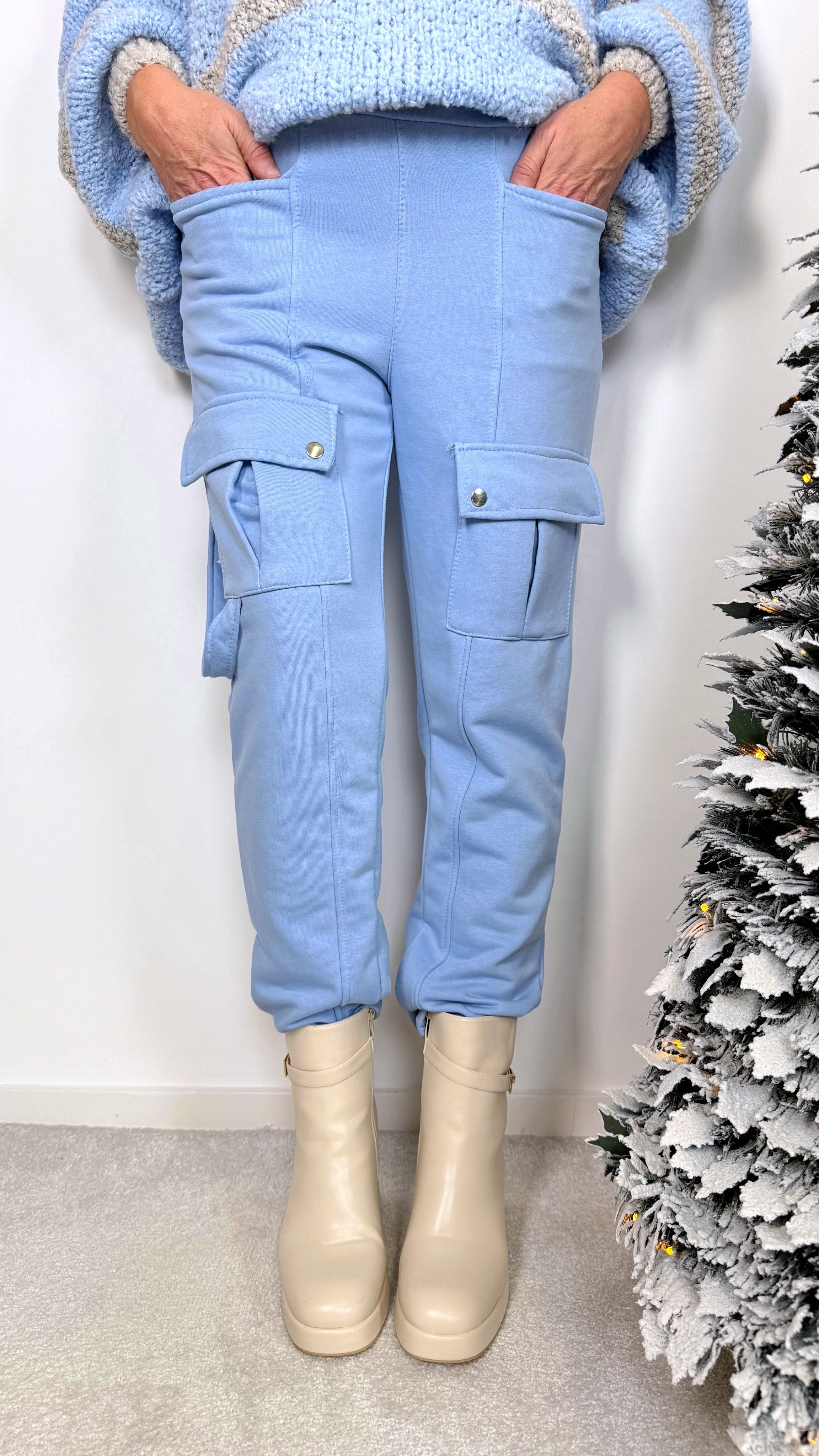 Sweathose Pocket Motion *Hellblau*