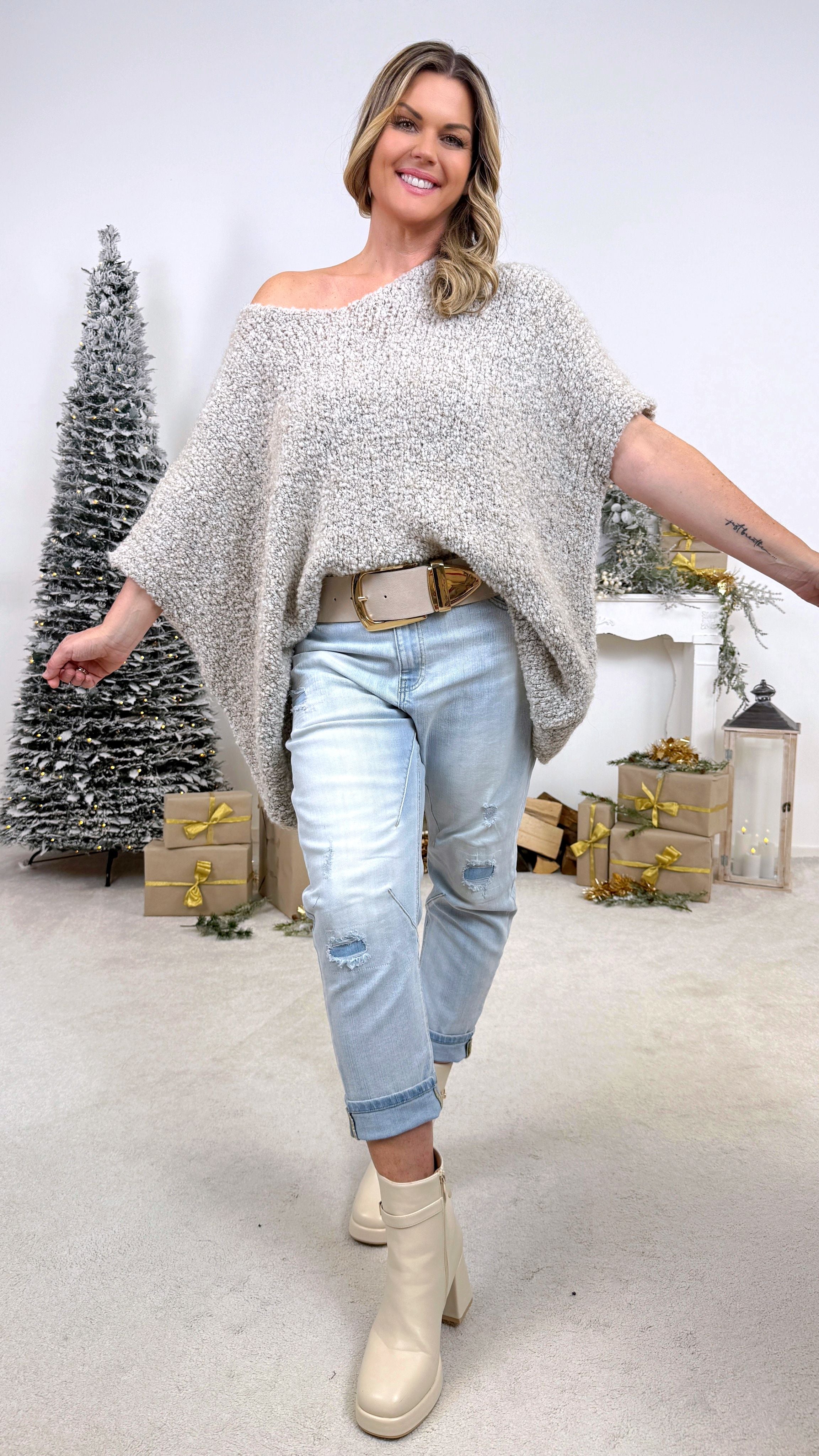 Strickpullover Frost Whisper *Beige*