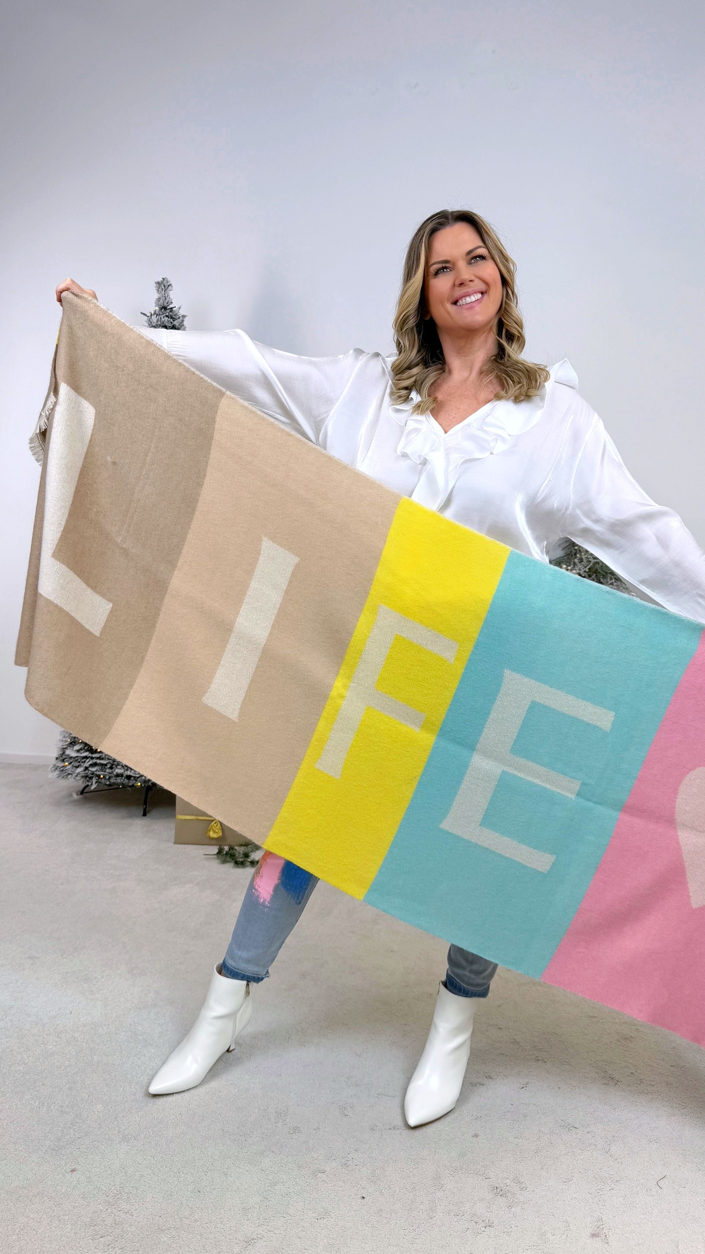 Schal Colorful Life *Pastell*