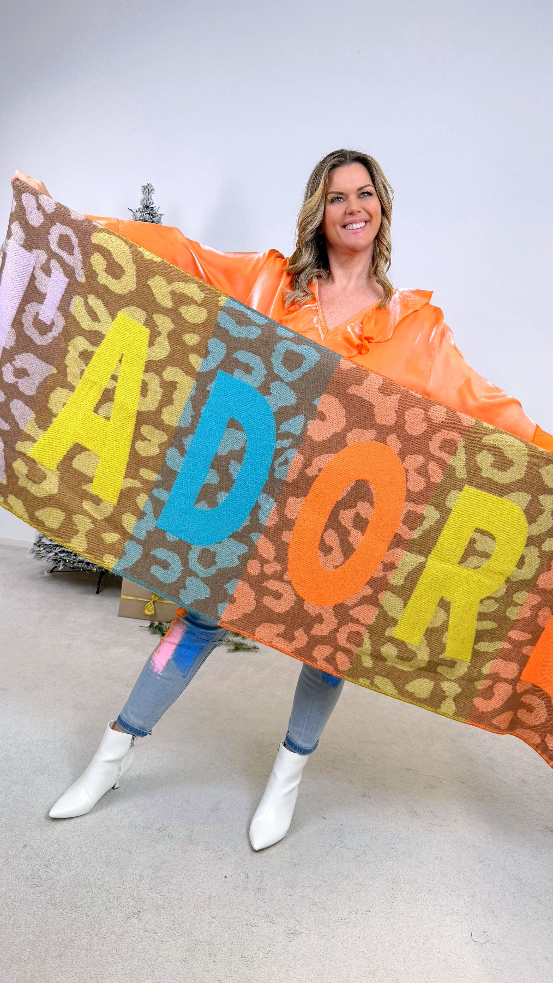 Schal Color Dream *Gelb/Orange*