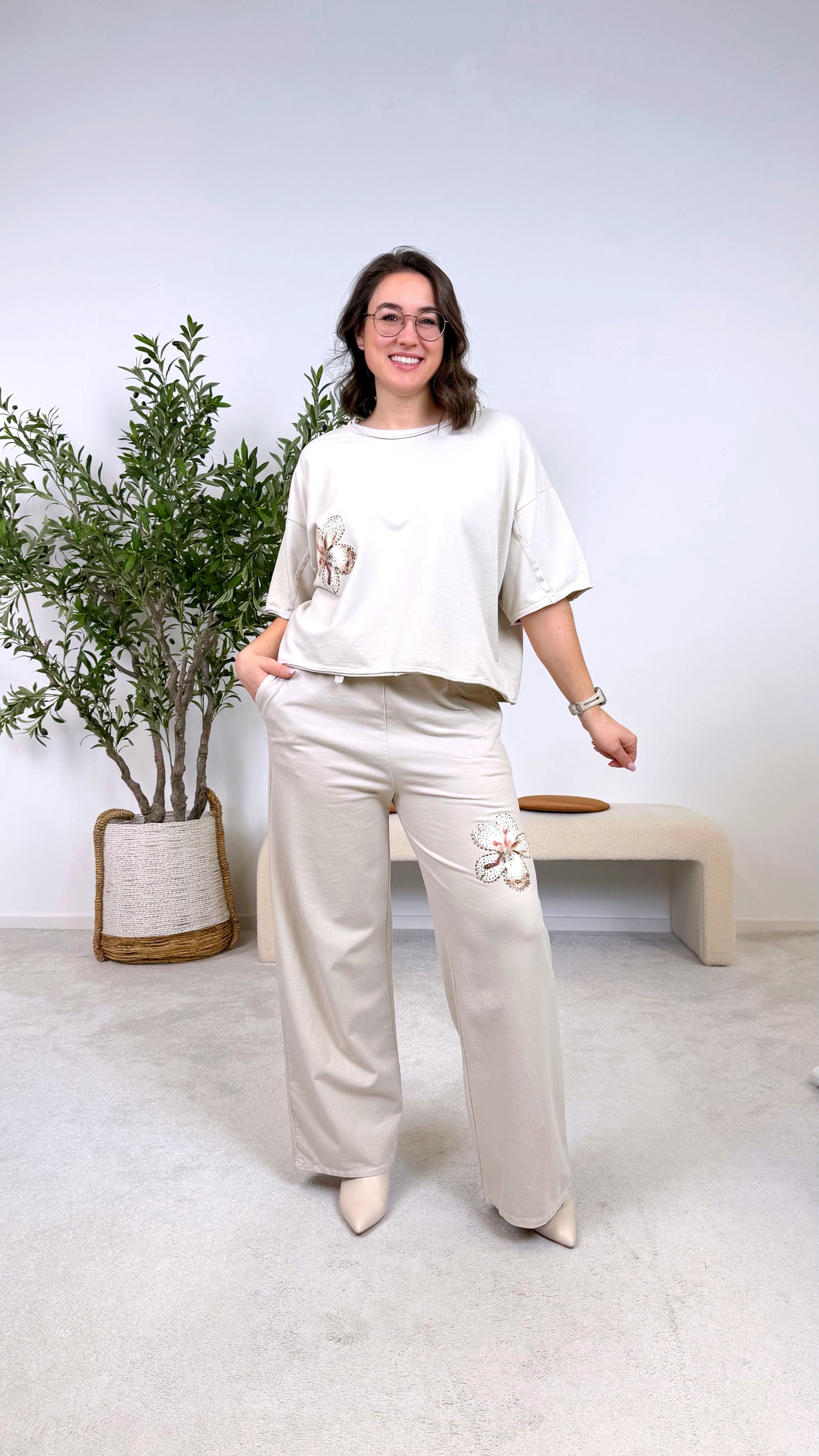 Hose Flower Whisper *Beige*