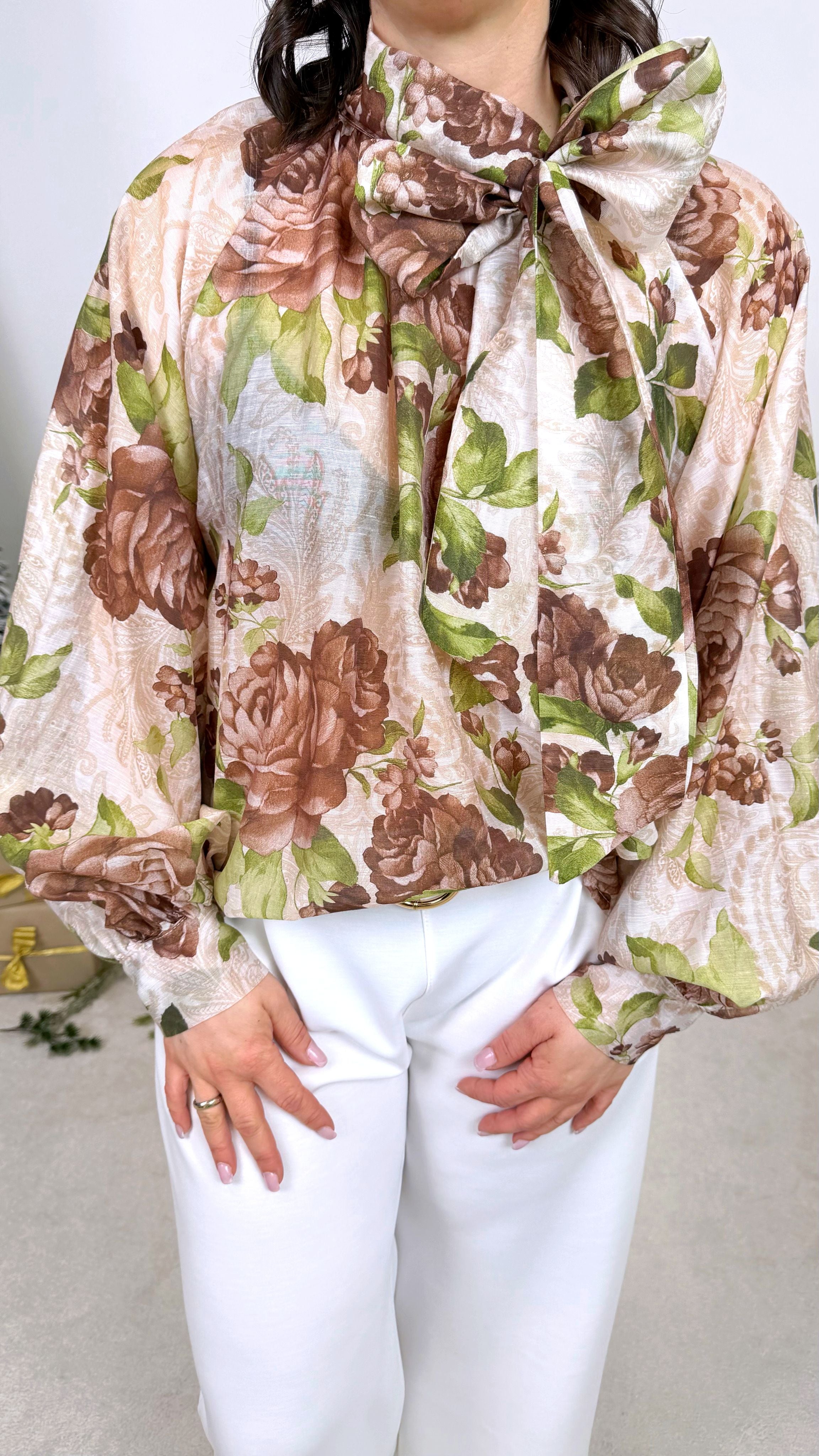 Bluse Soft Symphony *Cappuccino*