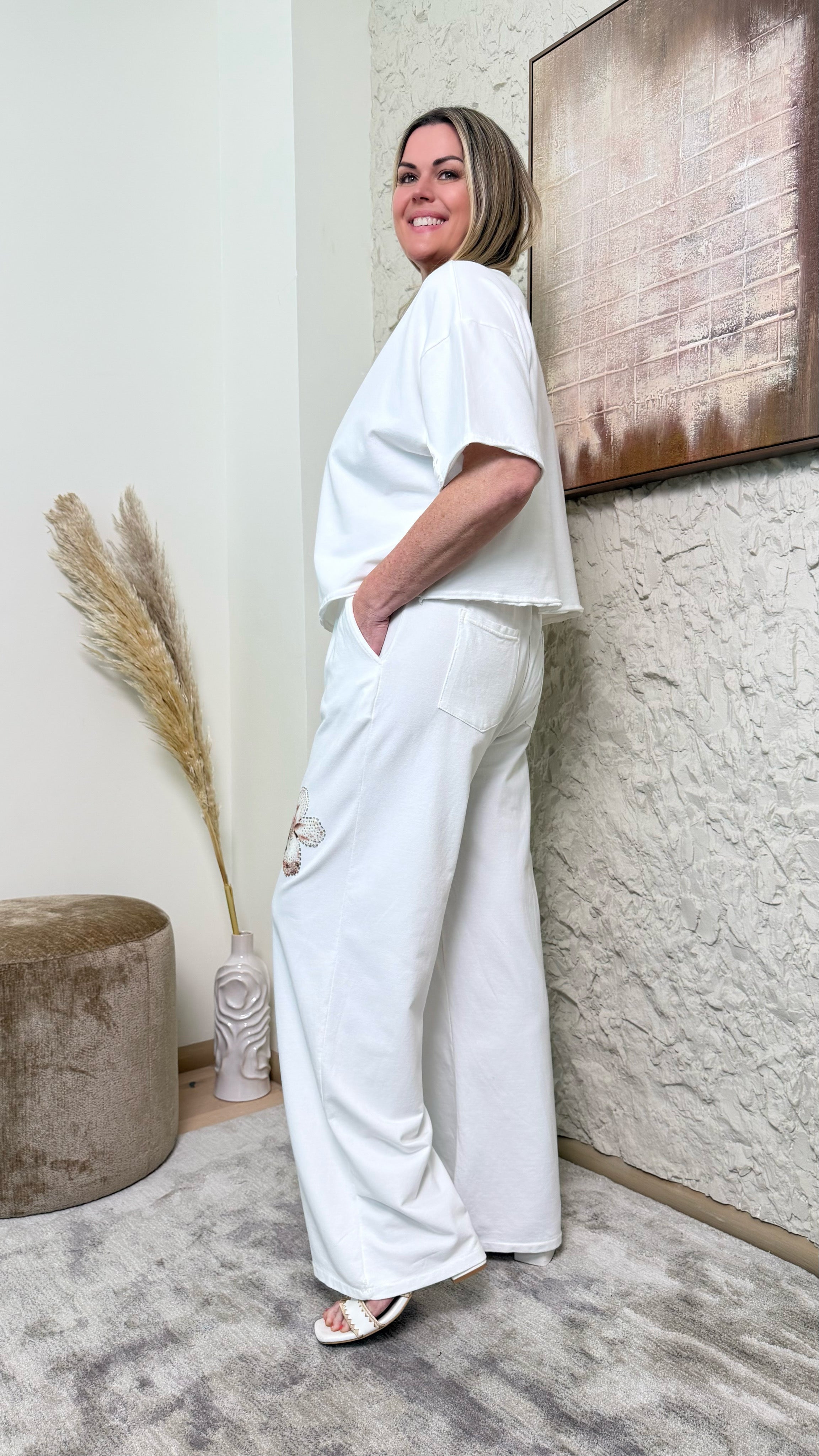 Hose Flower Whisper *Weiß*