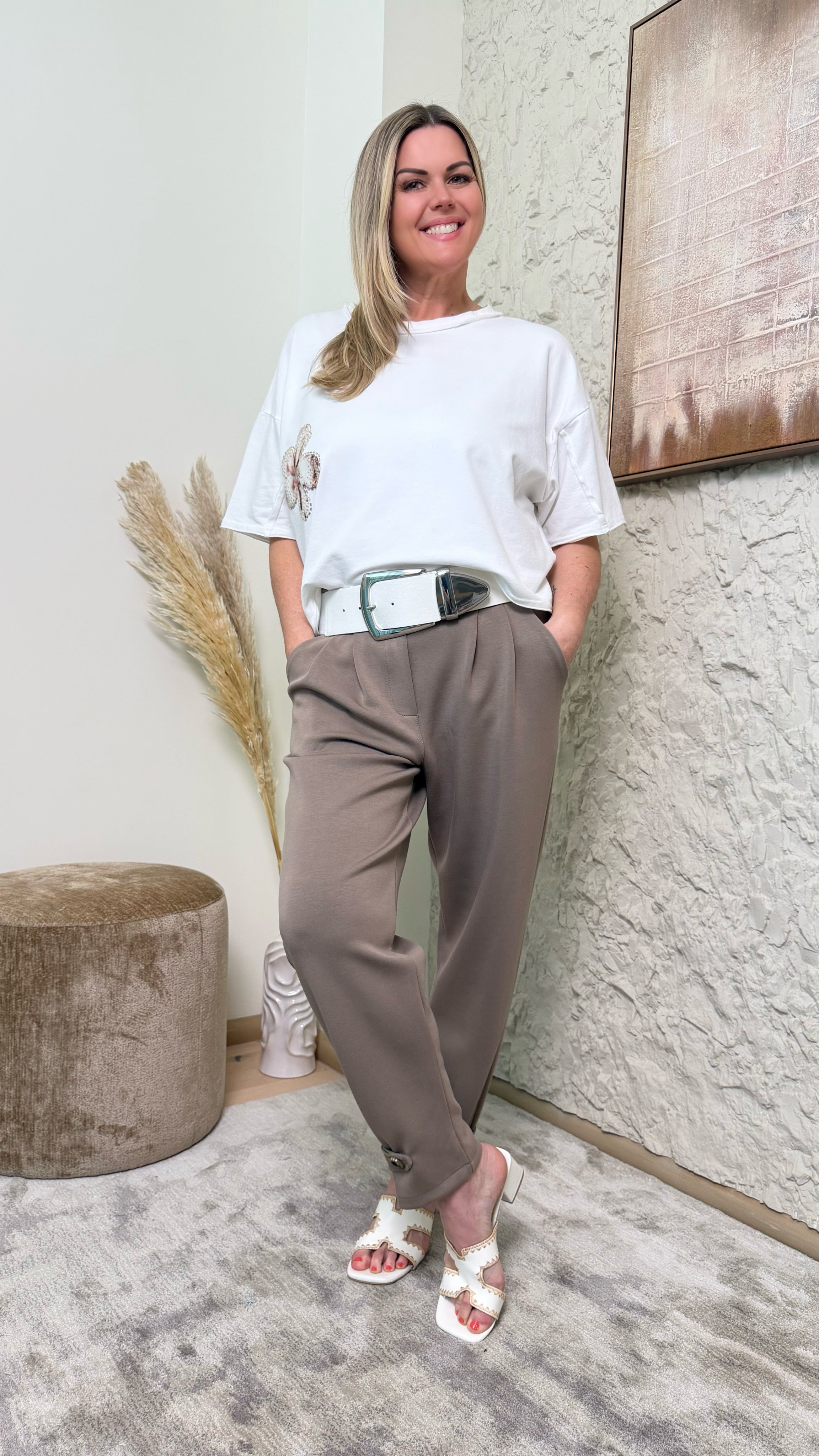 Hose Sorrento Silk *Taupe*