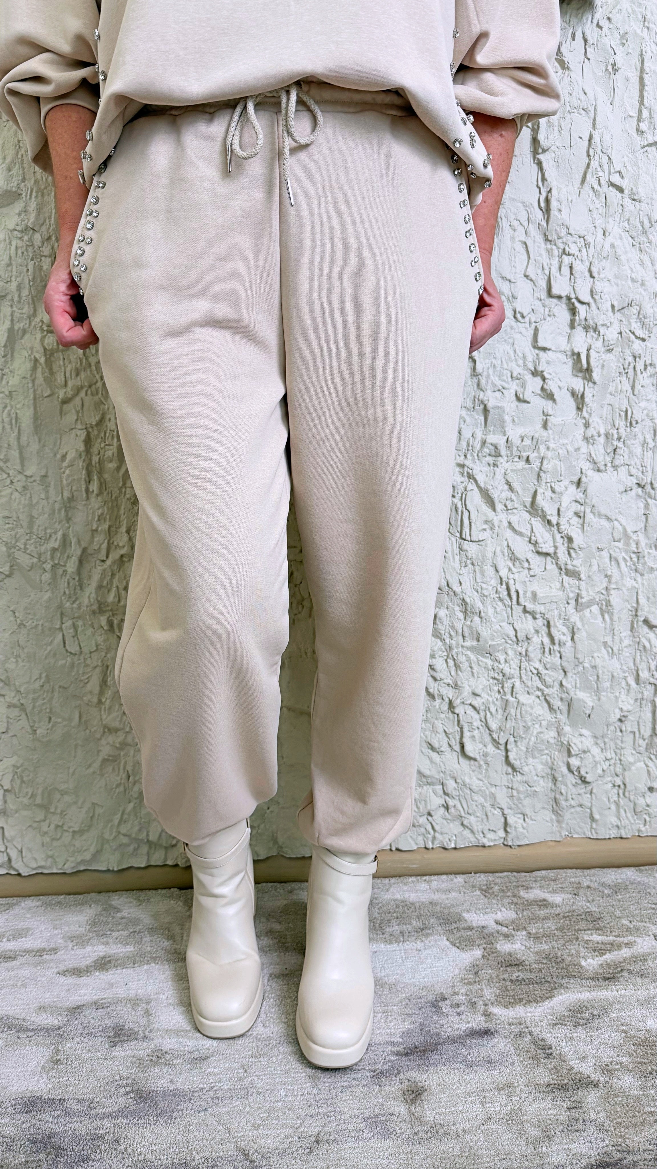 Sweathose Diamond Drop *Beige*