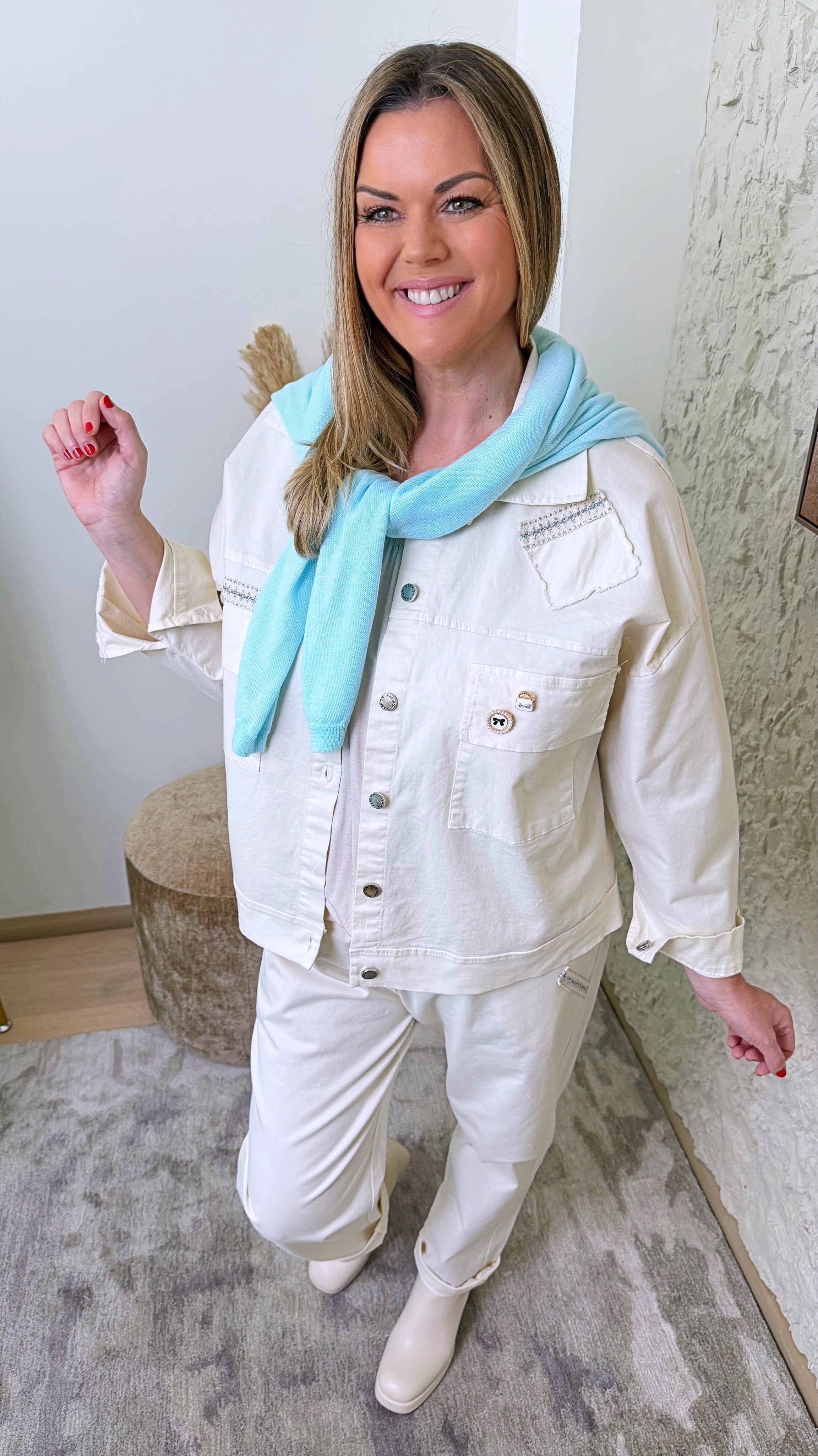 Dünne Jacke Soft Shine