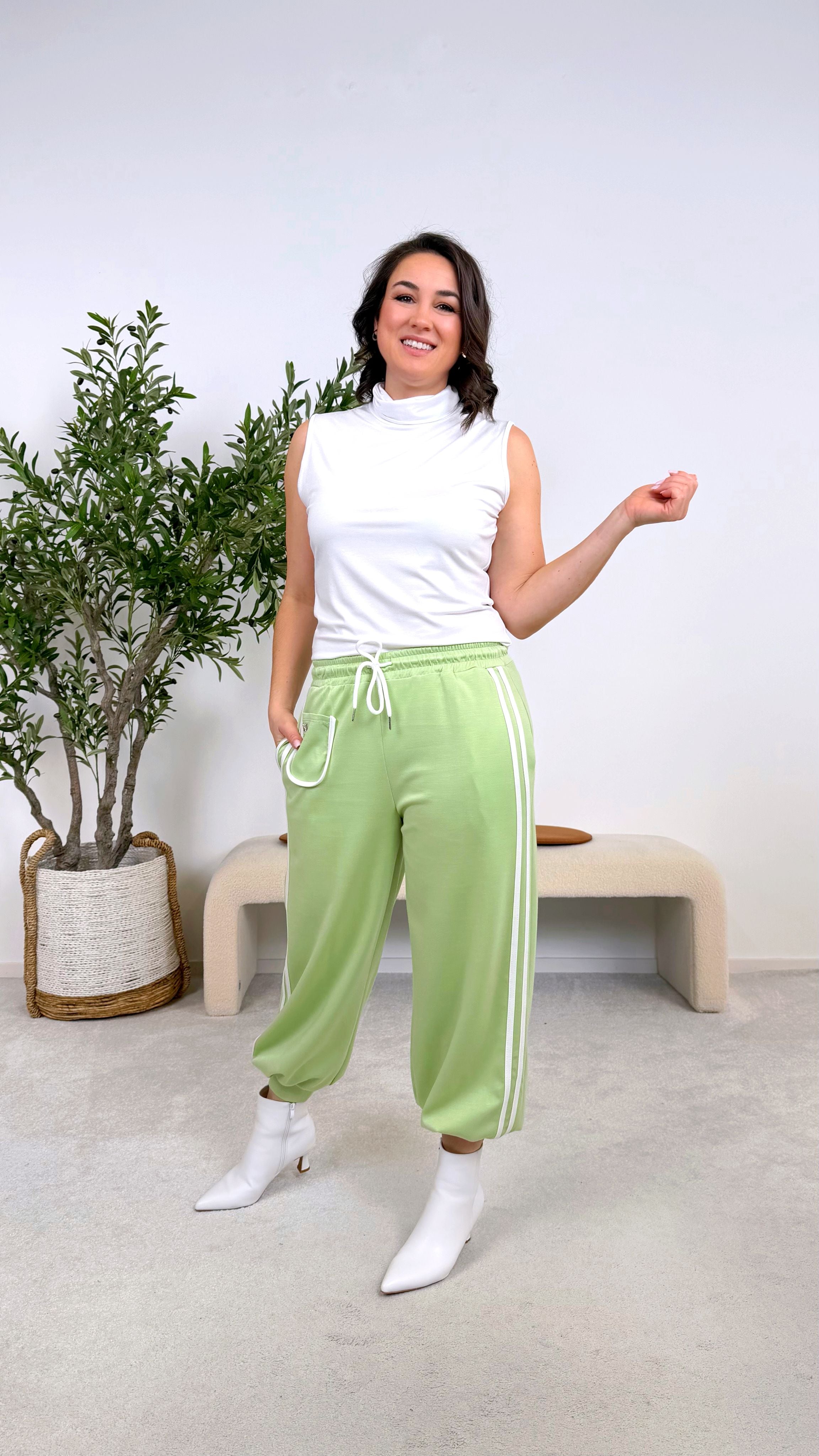 Sweathose Easy Going *Grün*