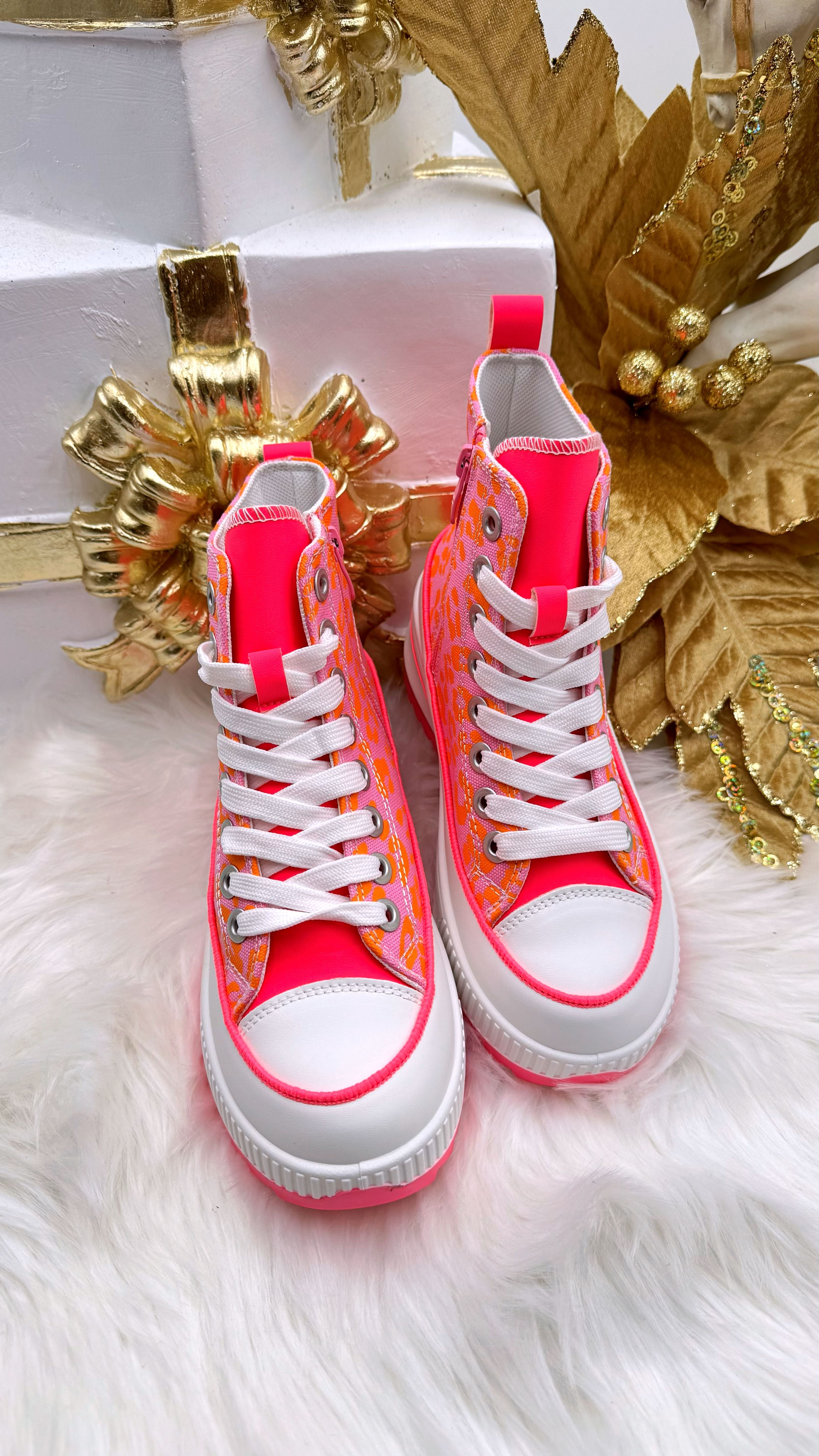 High Sneaker Icon Boost *Pink*