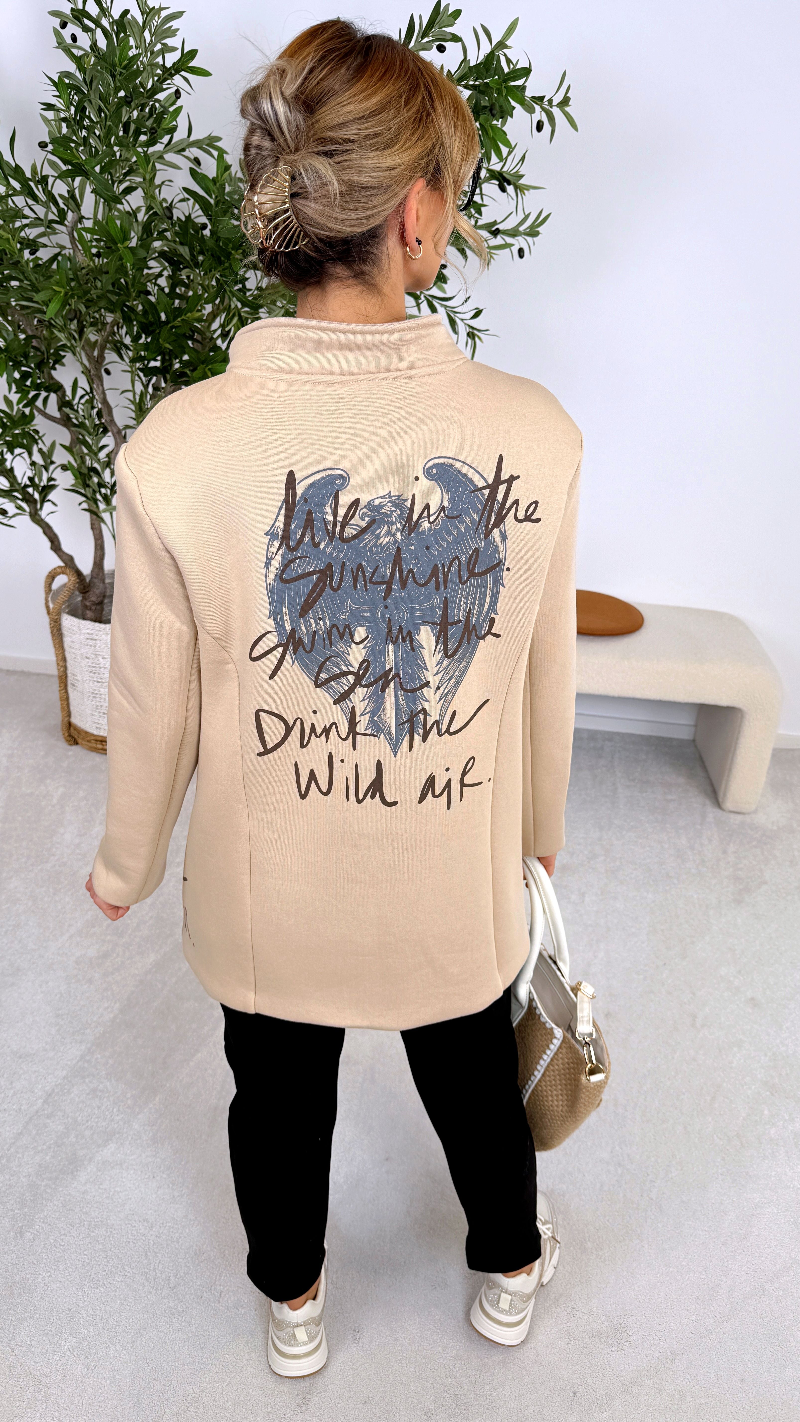 Long Blazer Power Presence *Beige*