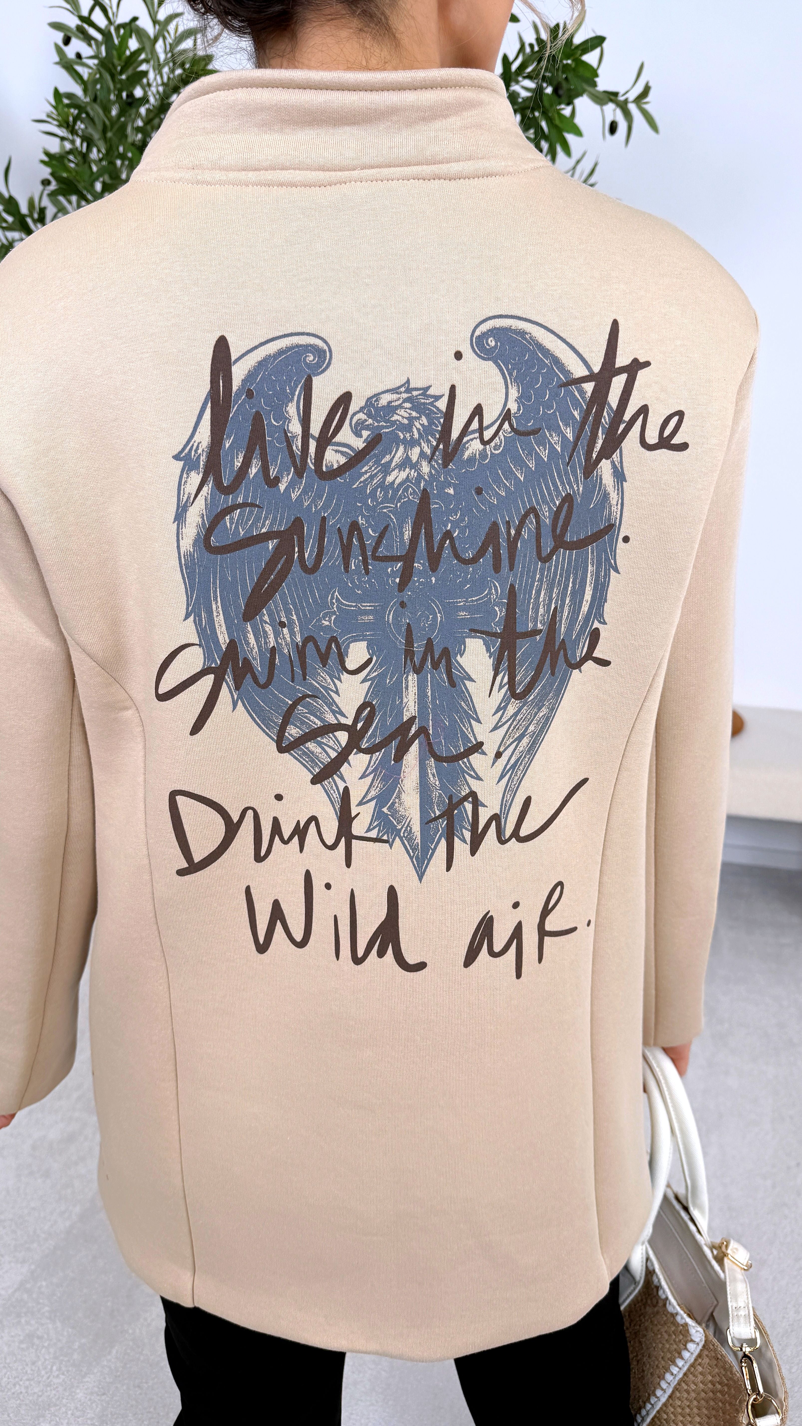 Long Blazer Power Presence *Beige*