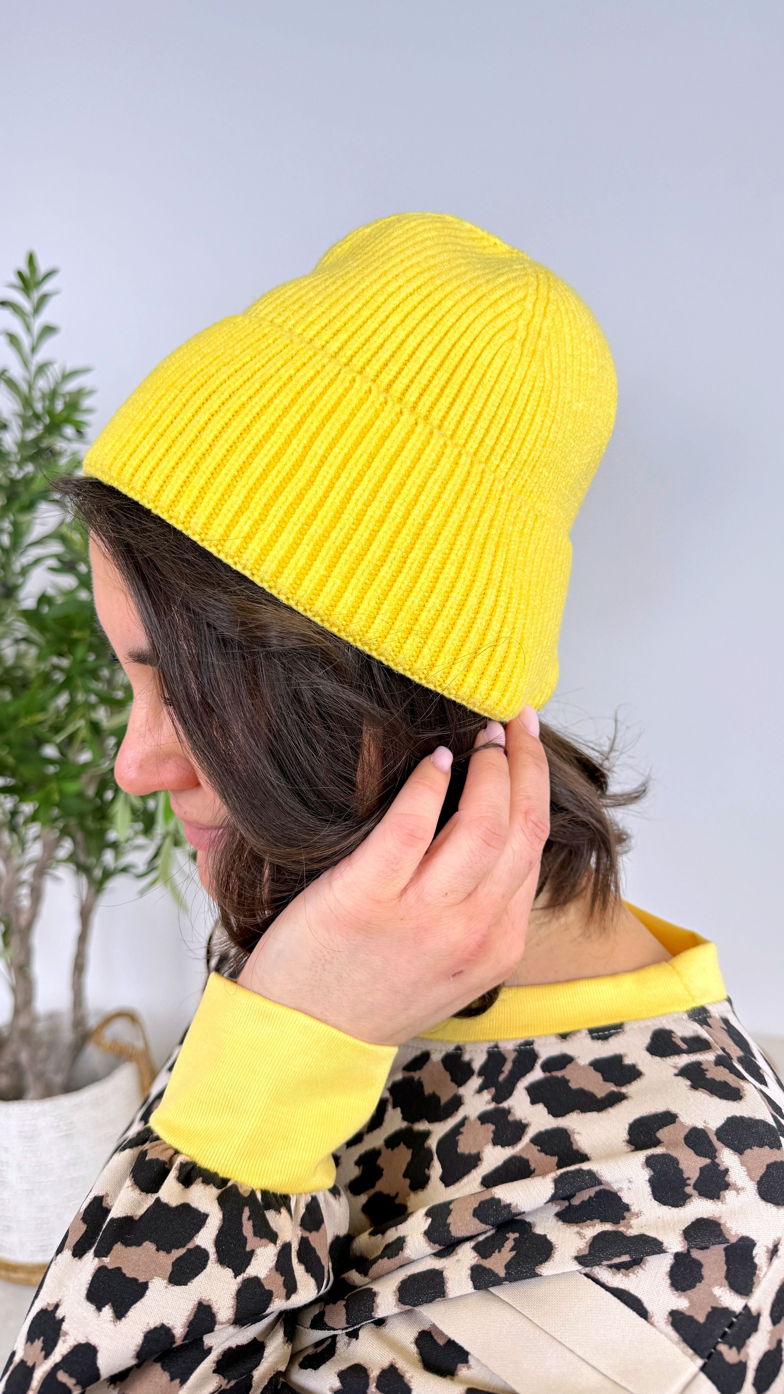 Mütze Cuddly Crown *Gelb*