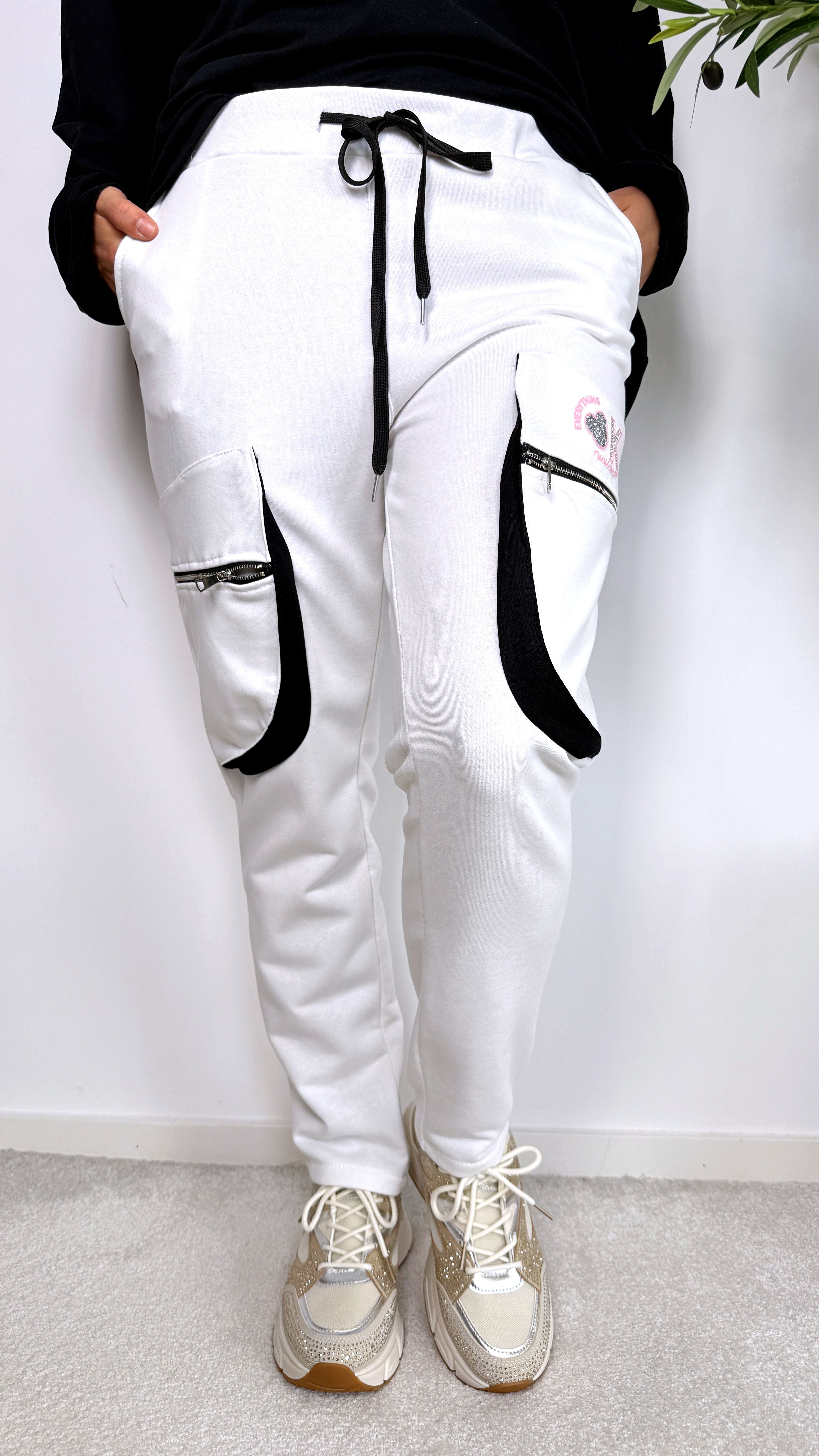 Sweathose No Rules *Weiß*