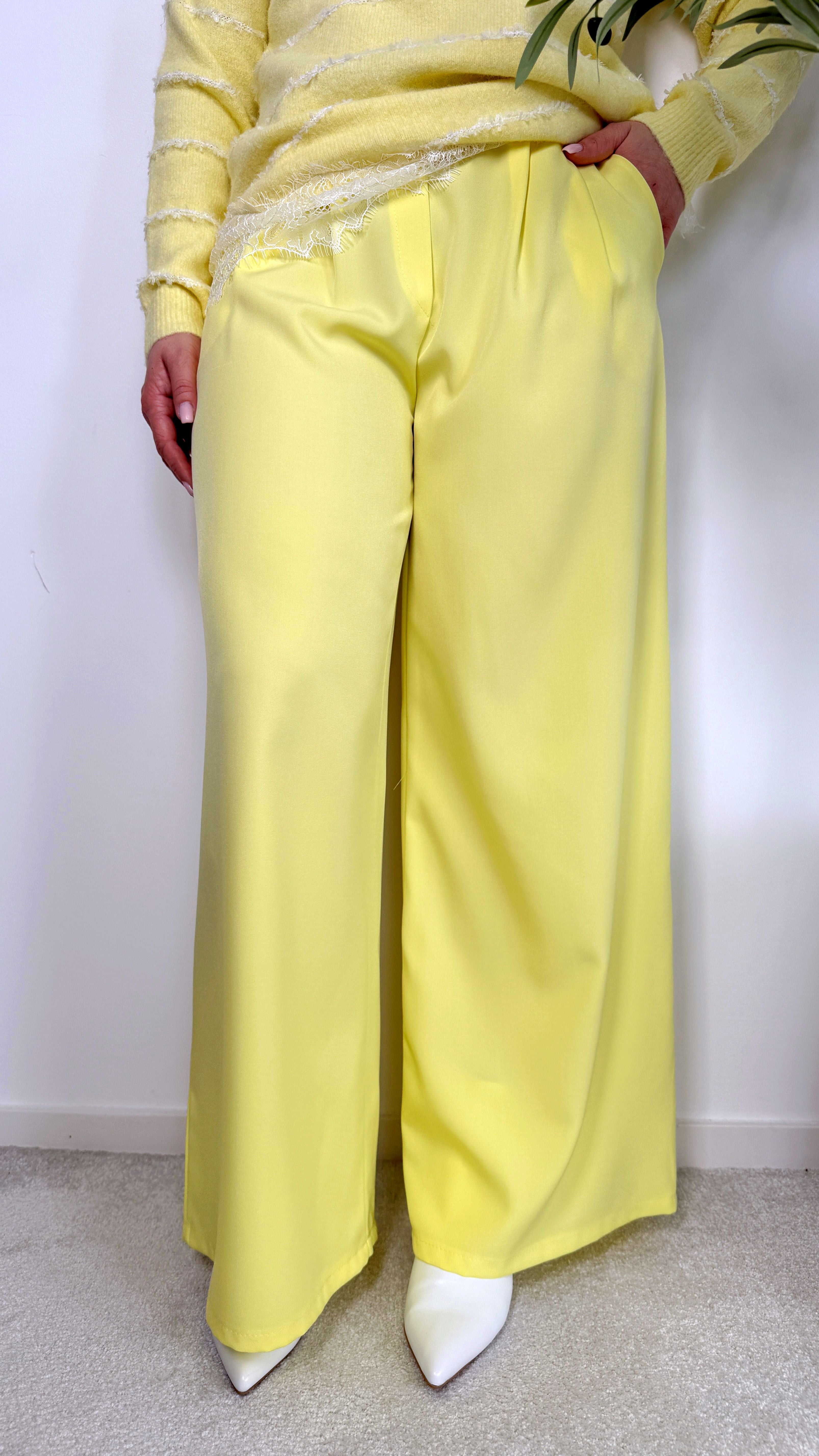 Weite Hose Spring Favorit *Gelb*