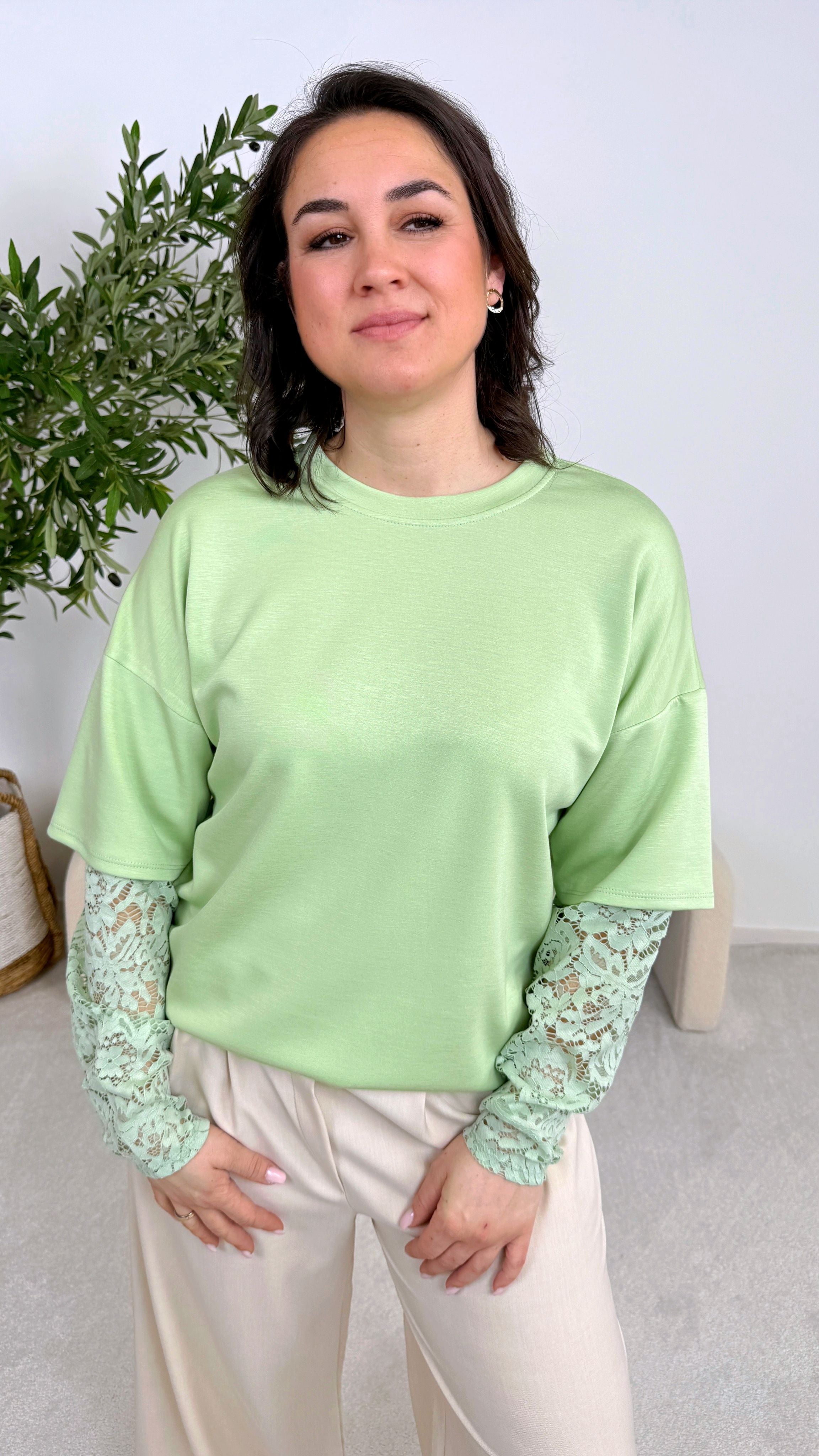 Sweatshirt Romance Everyday *Mint*