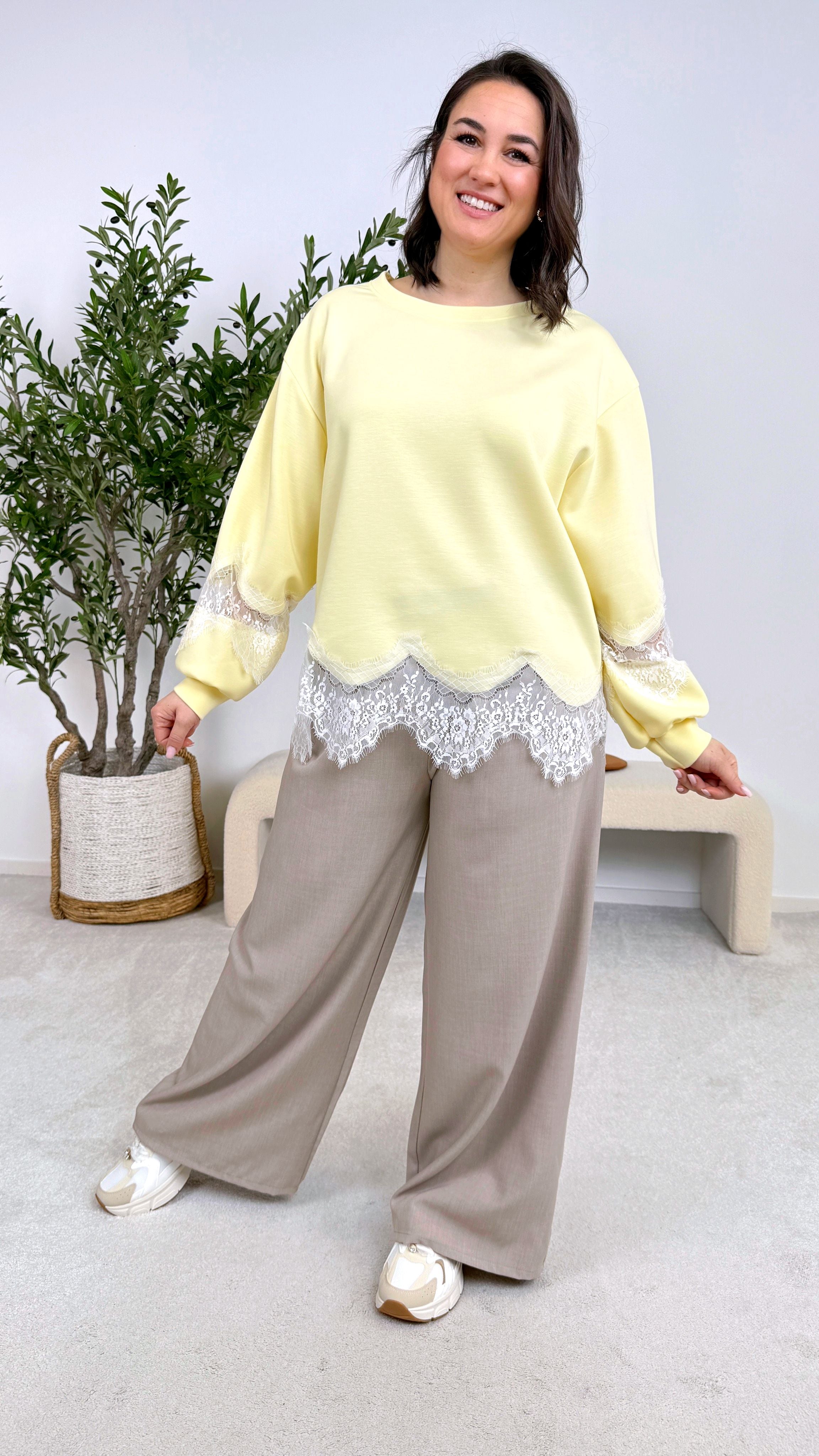 Sweatshirt Soft Beauty *Gelb*