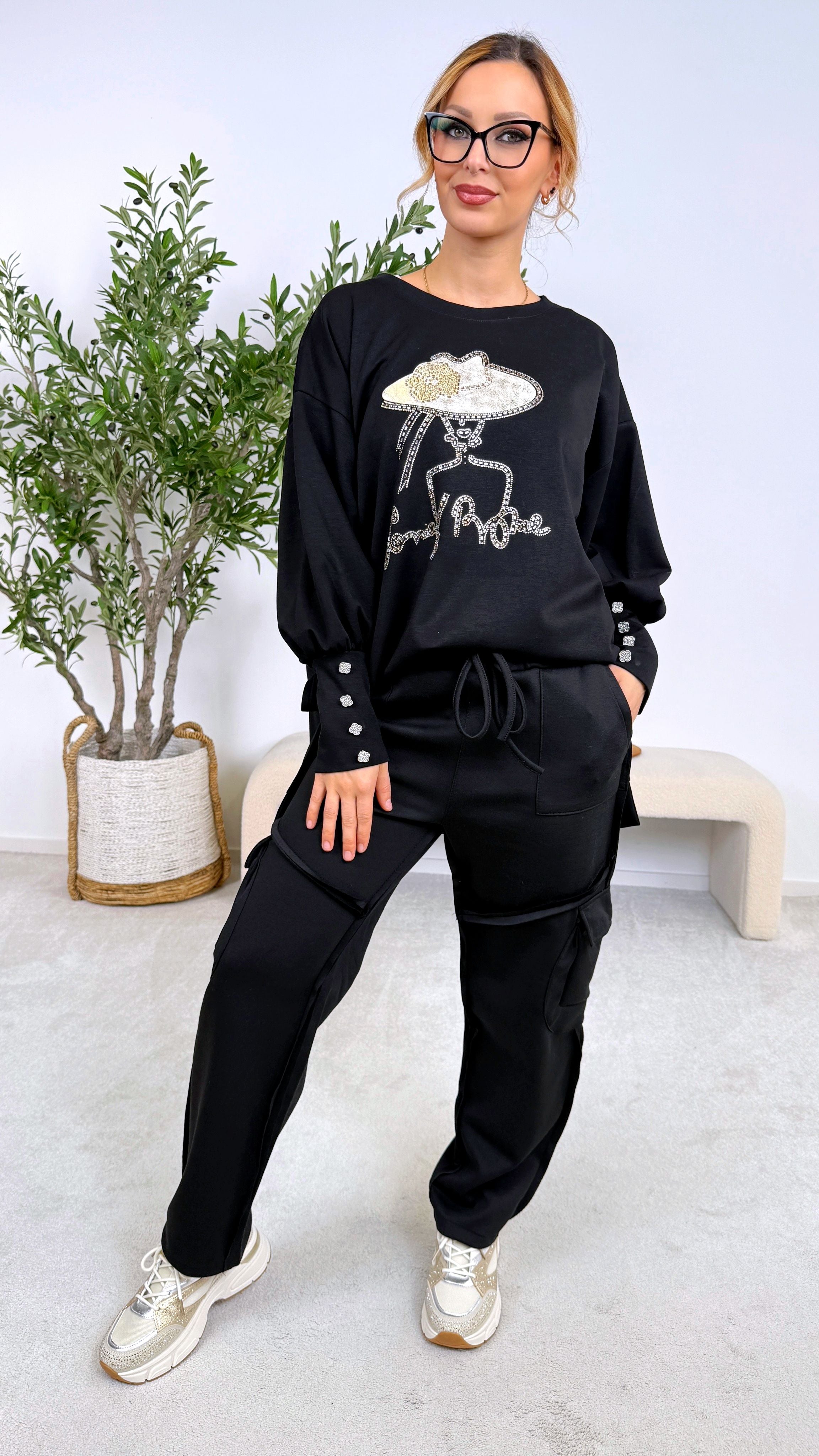 Hose All Day Comfort *Schwarz*