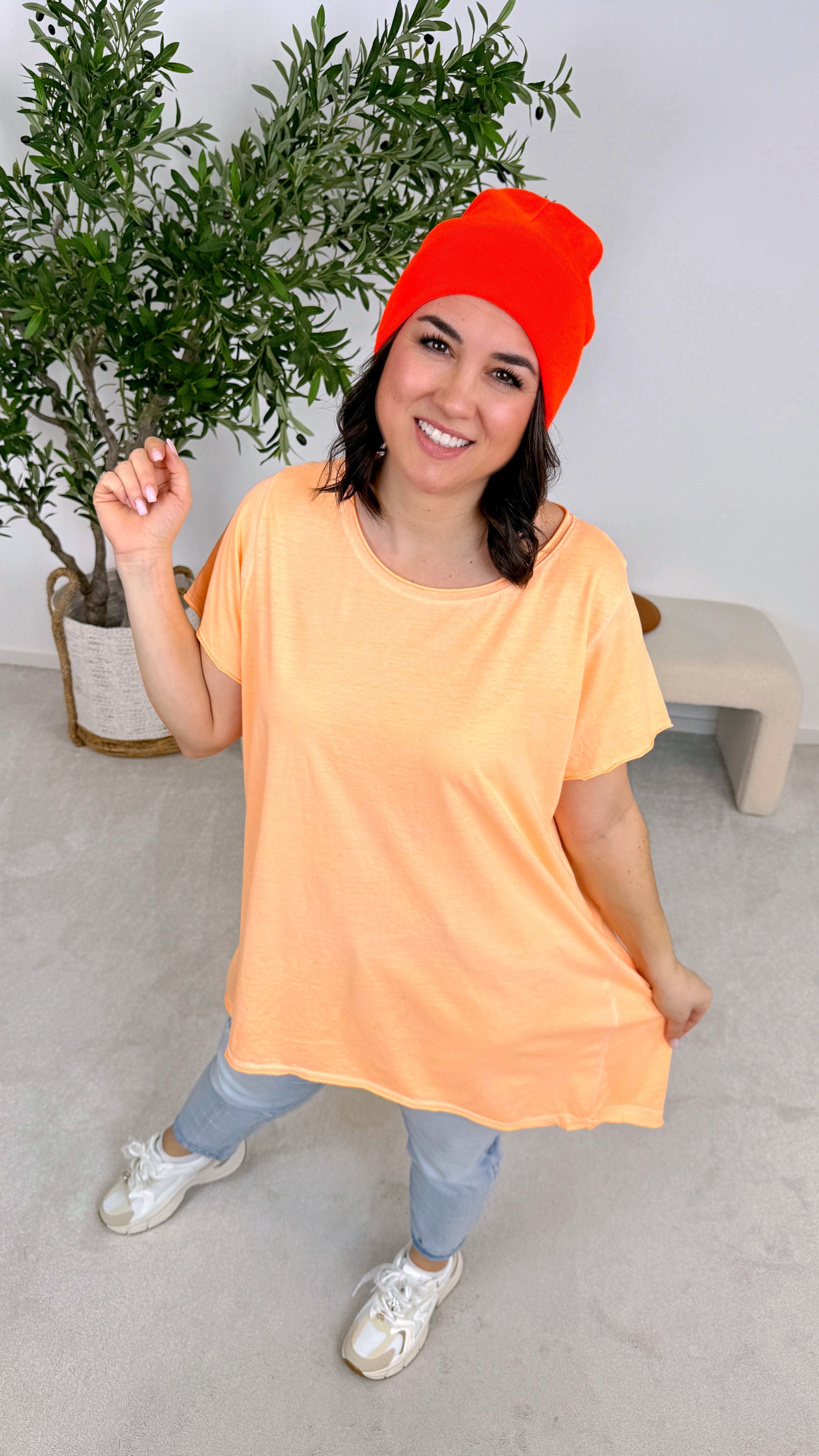 T-Shirt Casual Soul *Neon Orange*