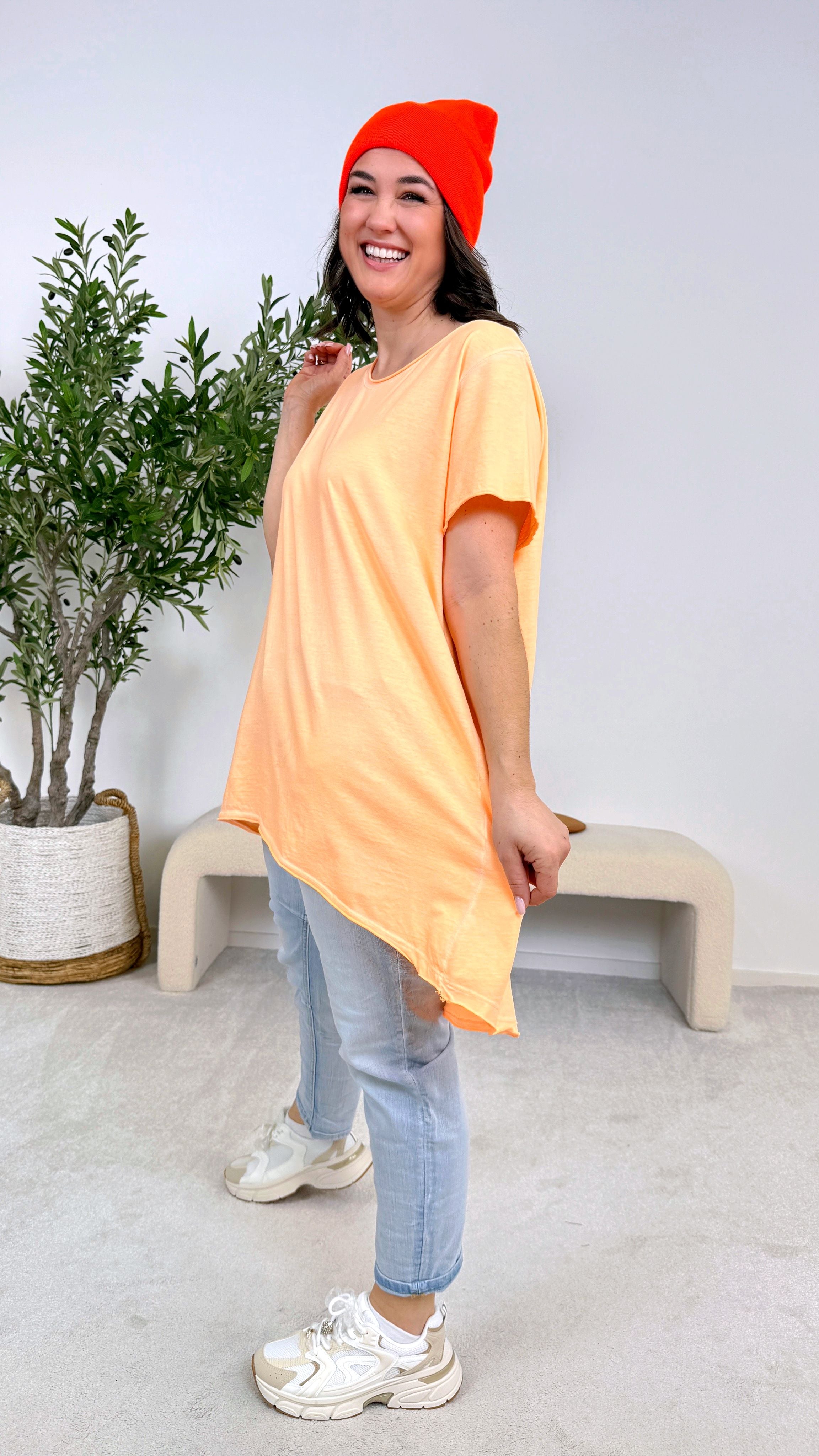 T-Shirt Casual Soul *Neon Orange*
