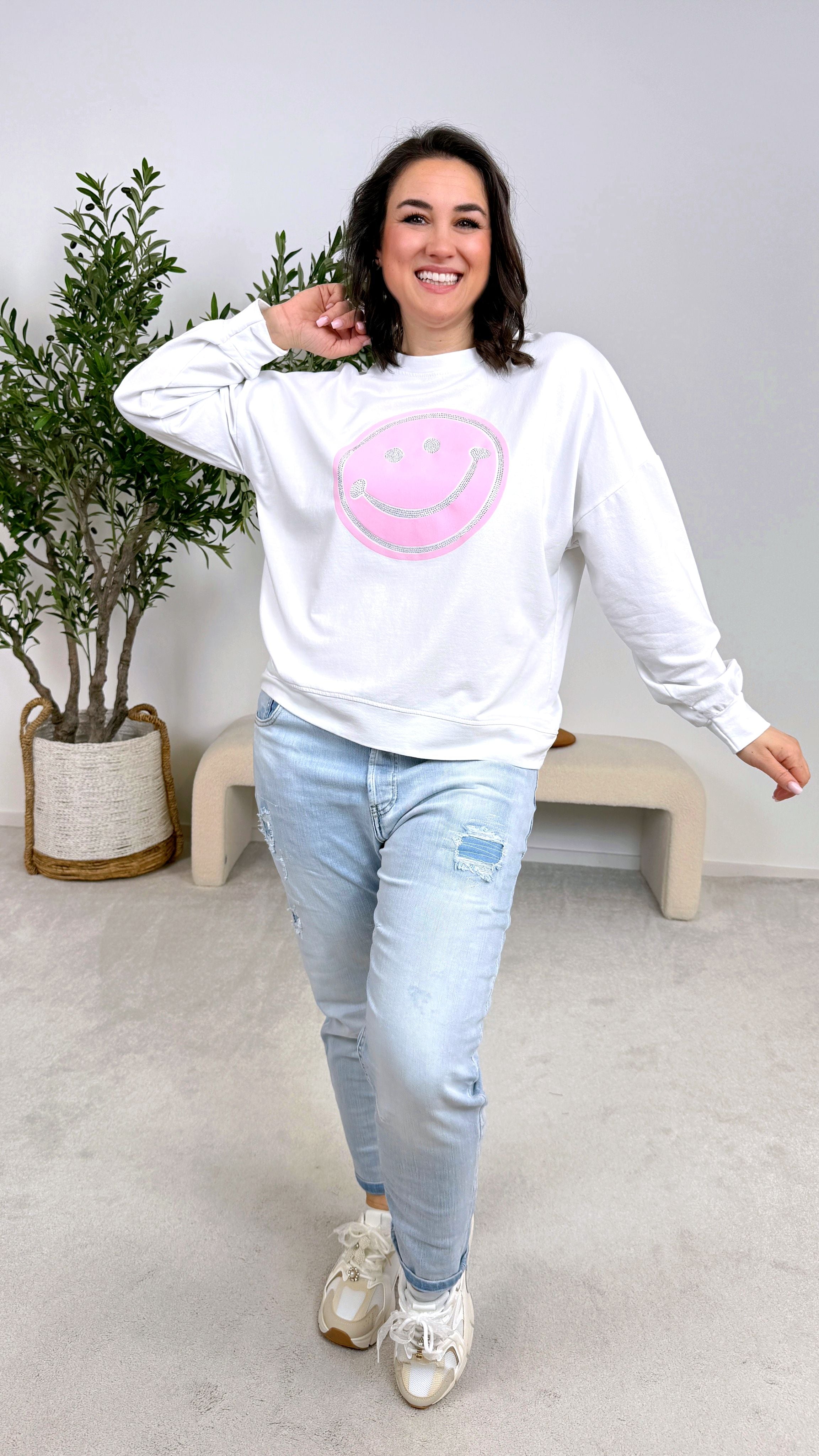 Pullover Feel-Good Darling *Weiß*