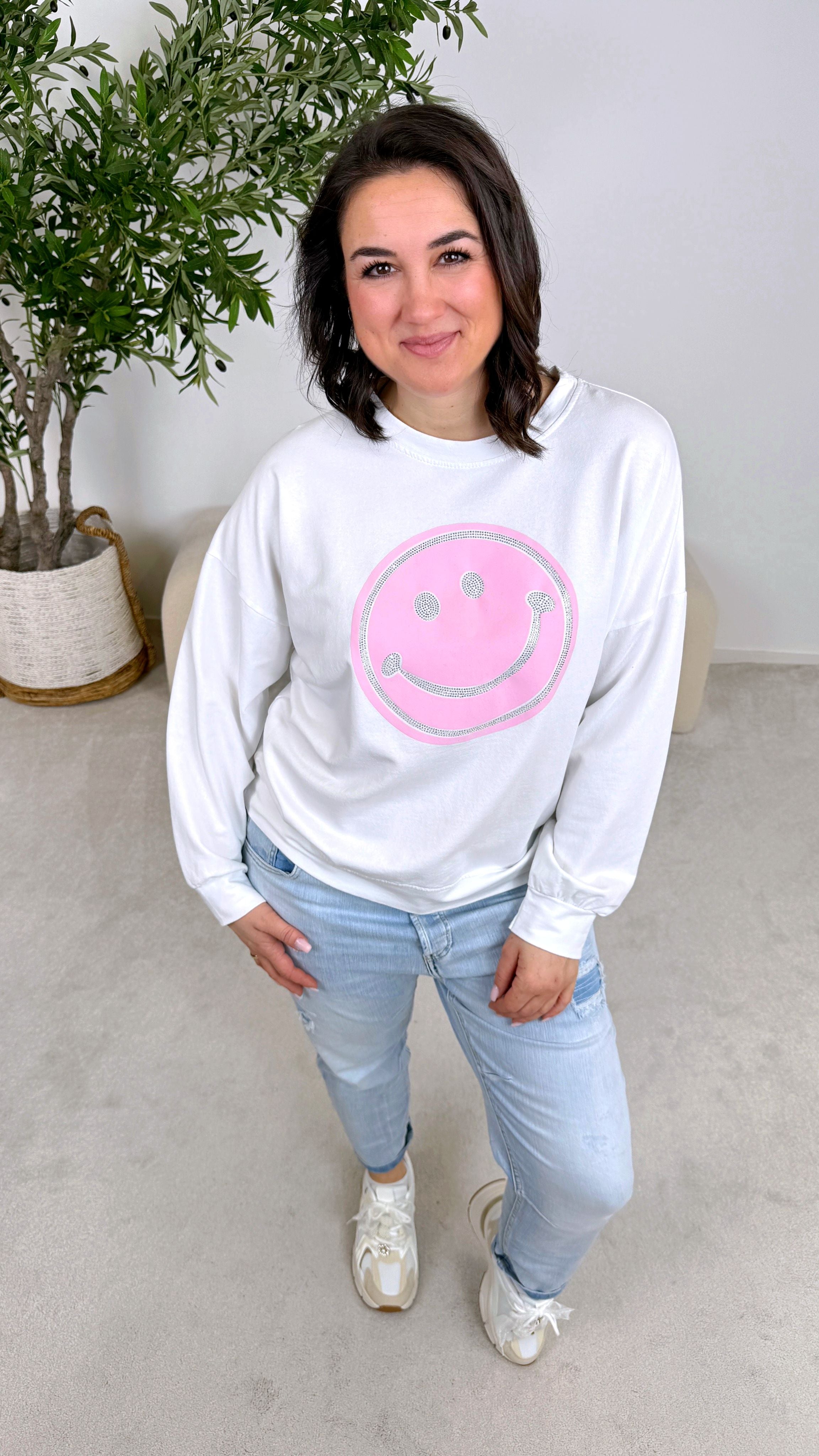 Pullover Feel-Good Darling *Weiß*