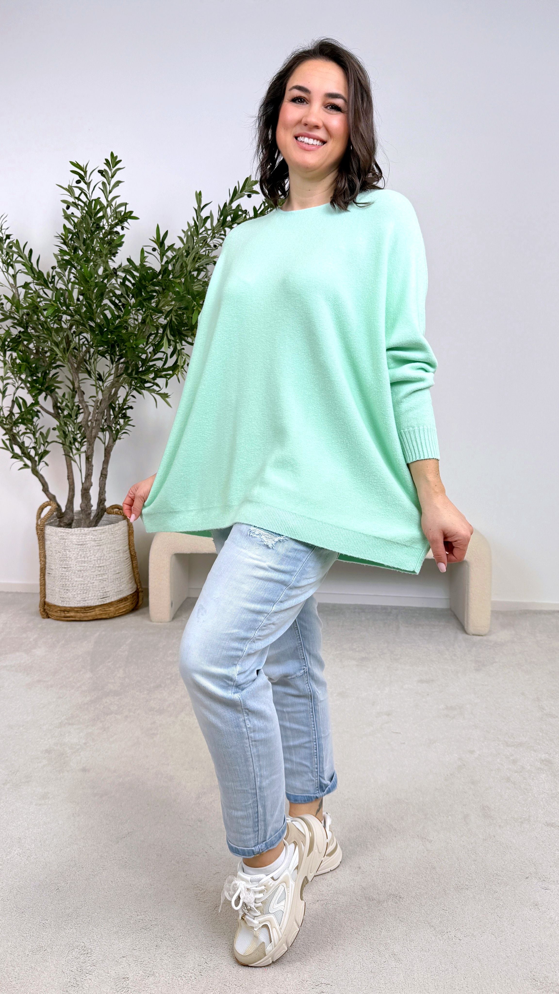 Pullover Smooth Basic *Mint*