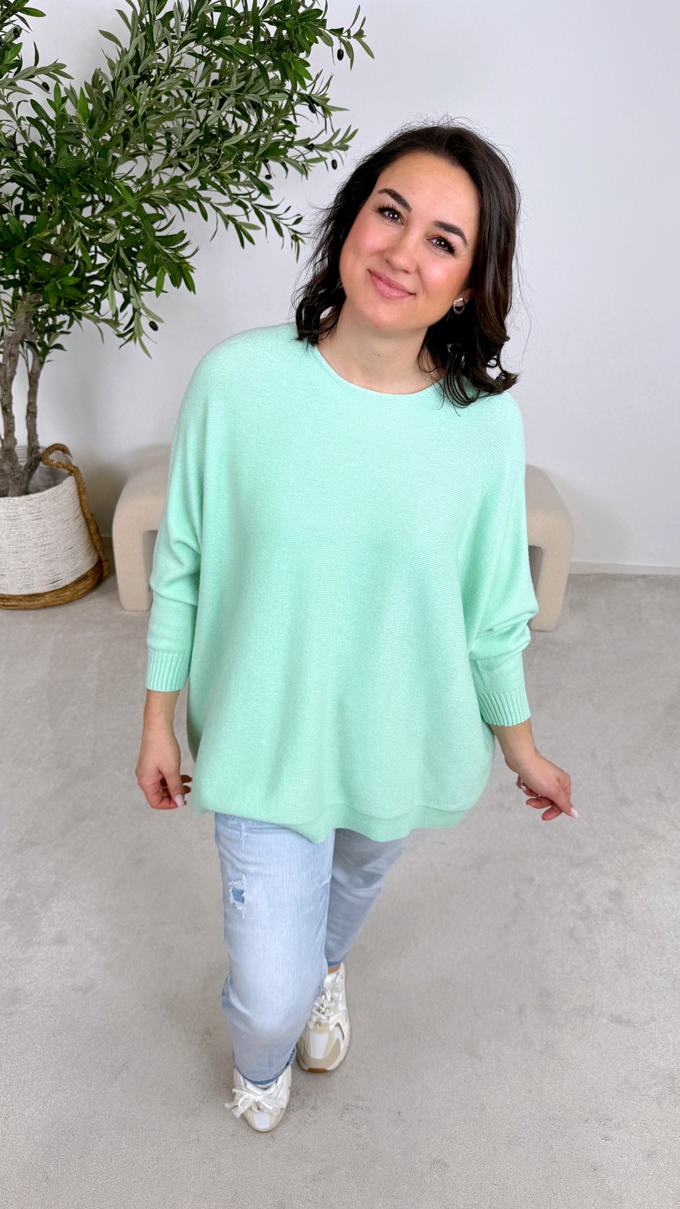 Pullover Smooth Basic *Mint*