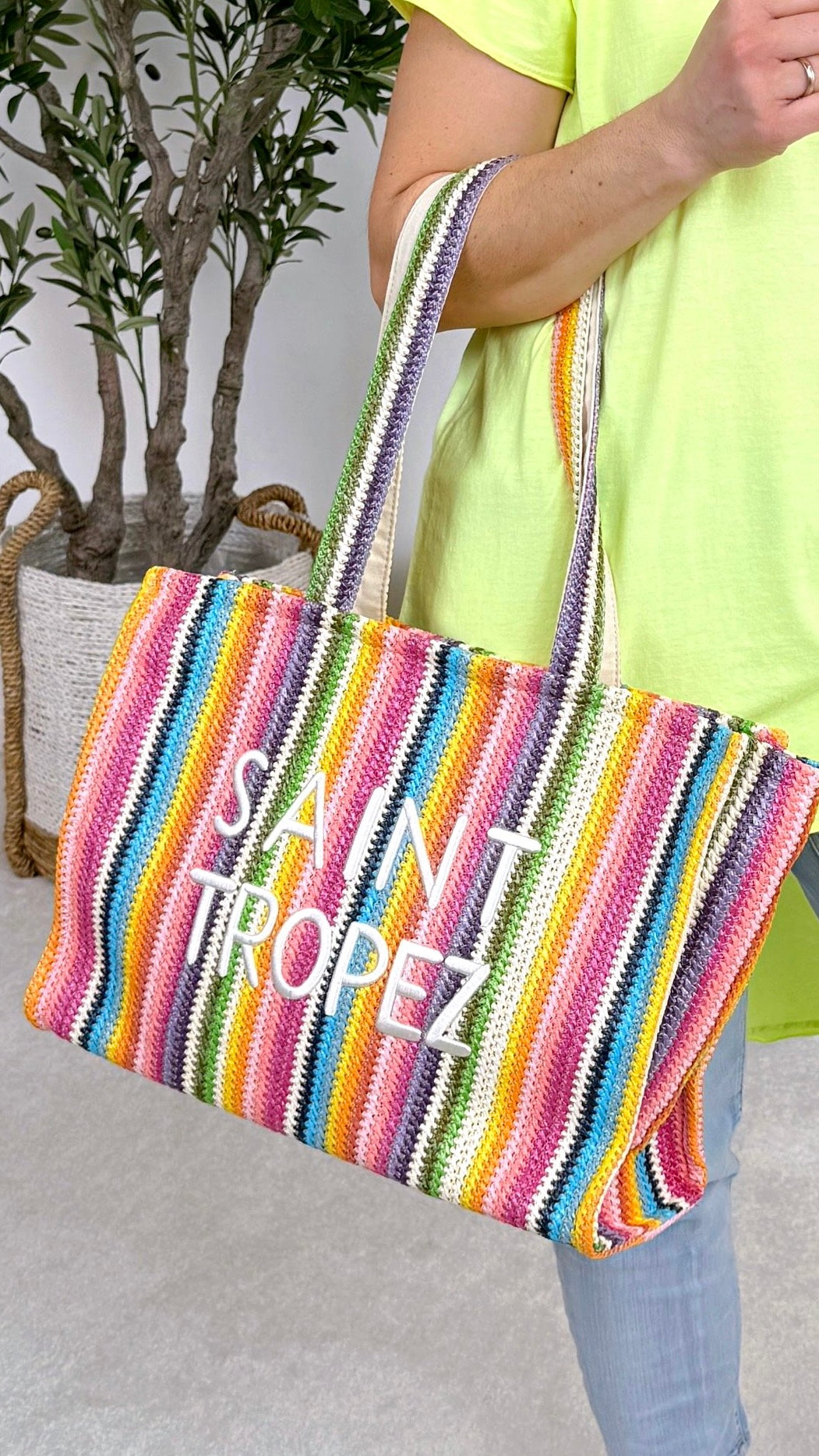 Shopper City Stripes *Saint Tropez*