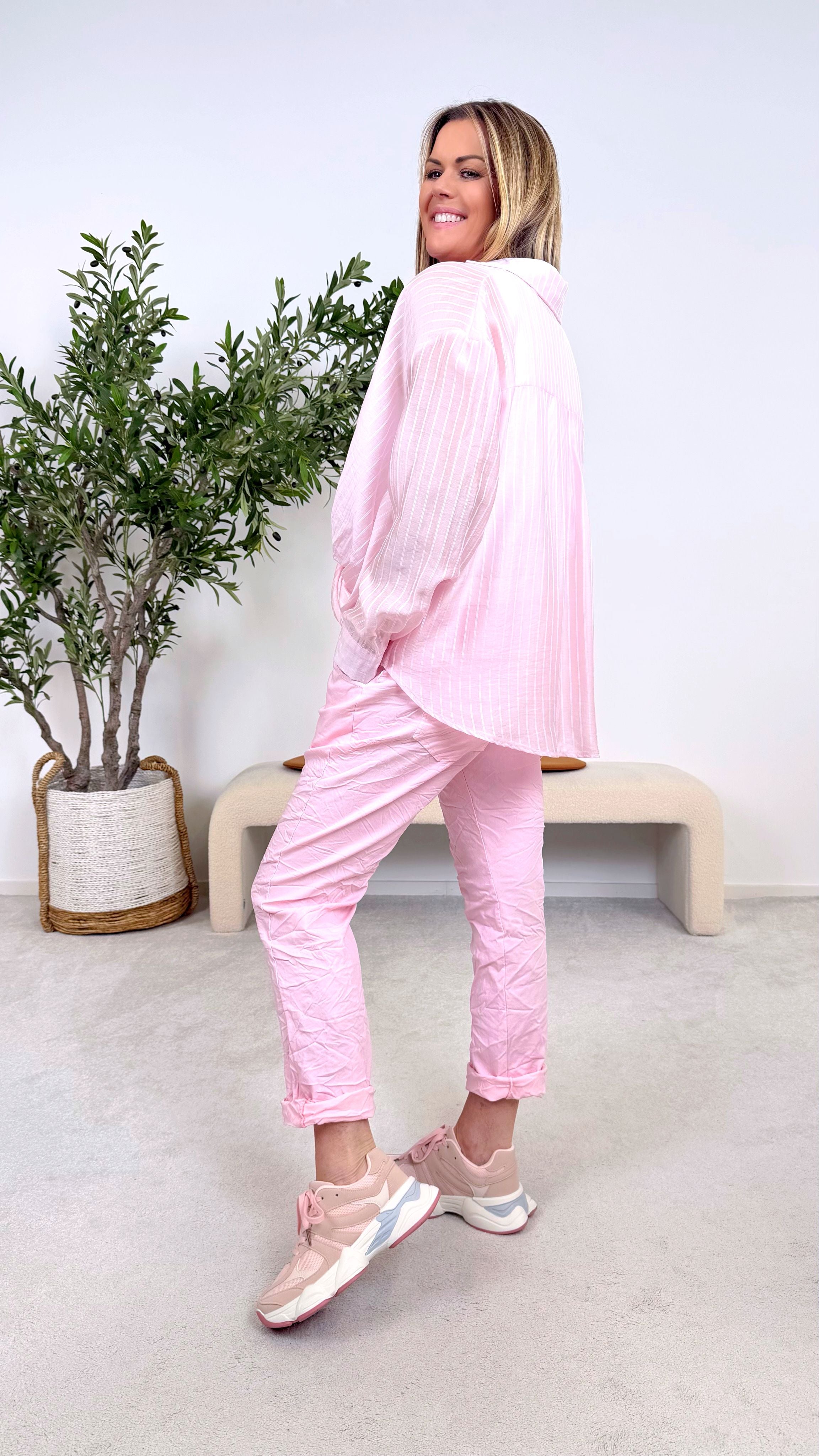 Bluse Soft Wrap *Rosa*