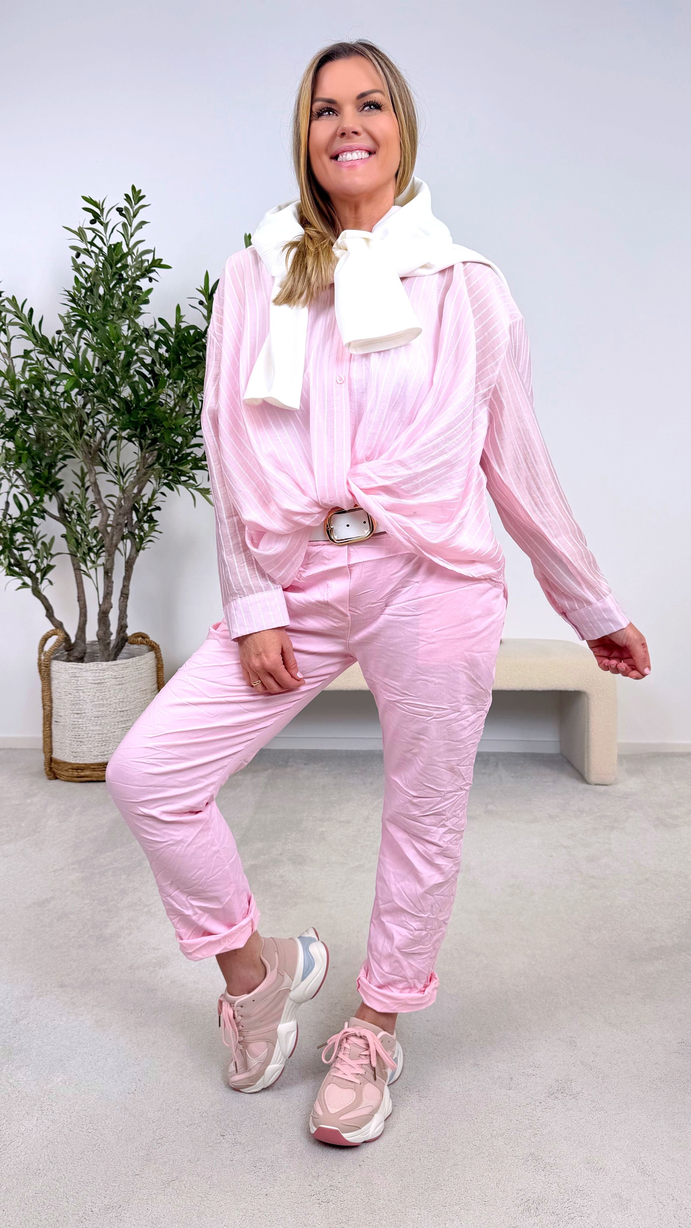 Bluse Soft Wrap *Rosa*