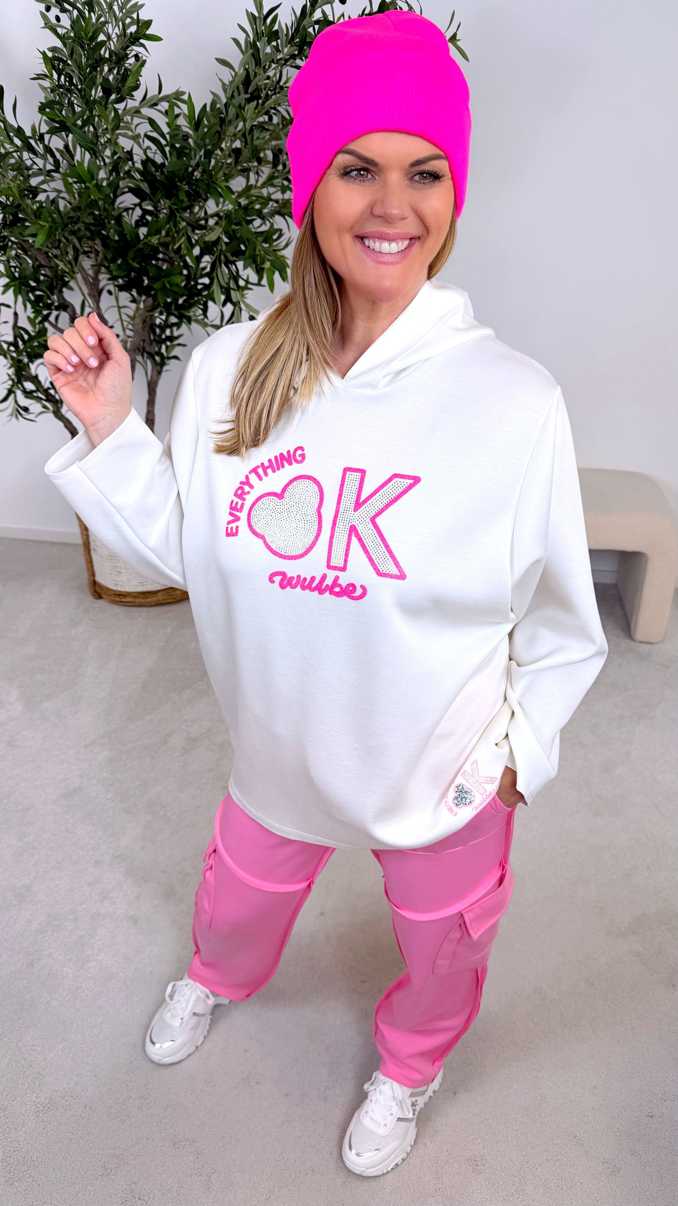 Mütze Colorful *Neon-Pink*