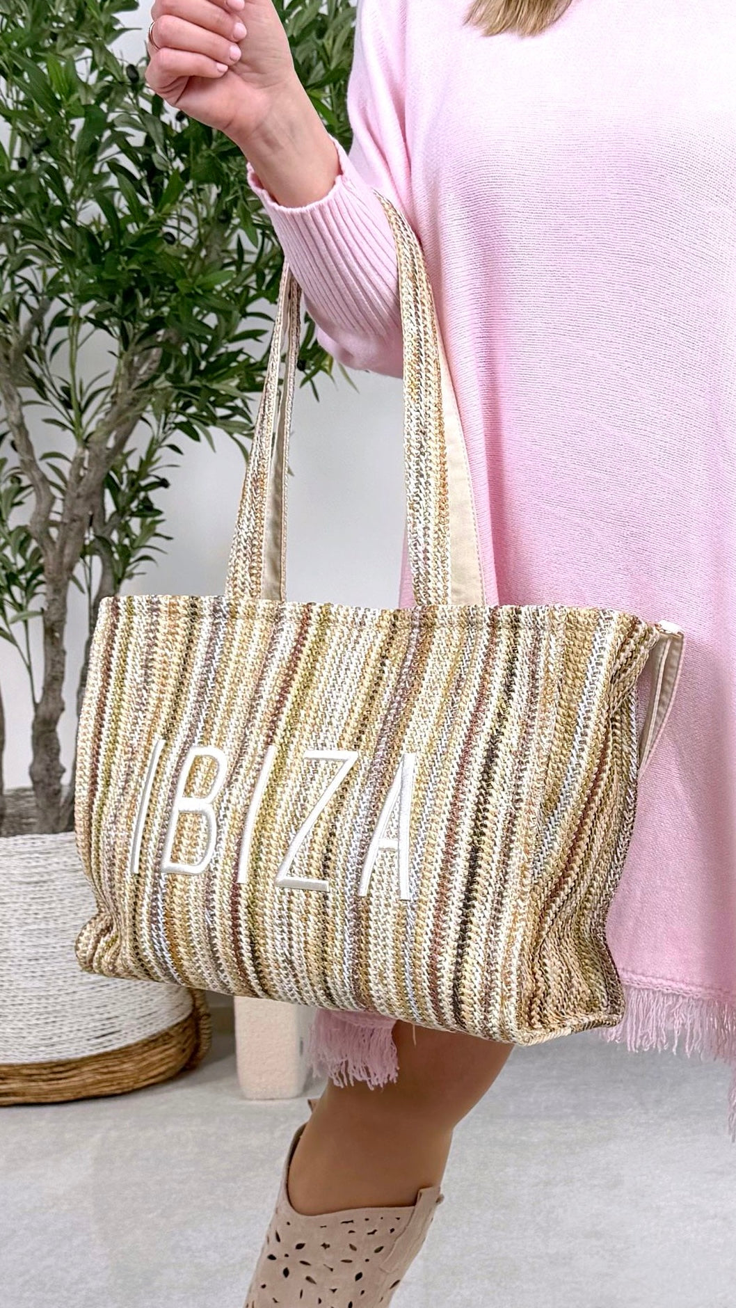 Shopper City Stripes *Ibiza*
