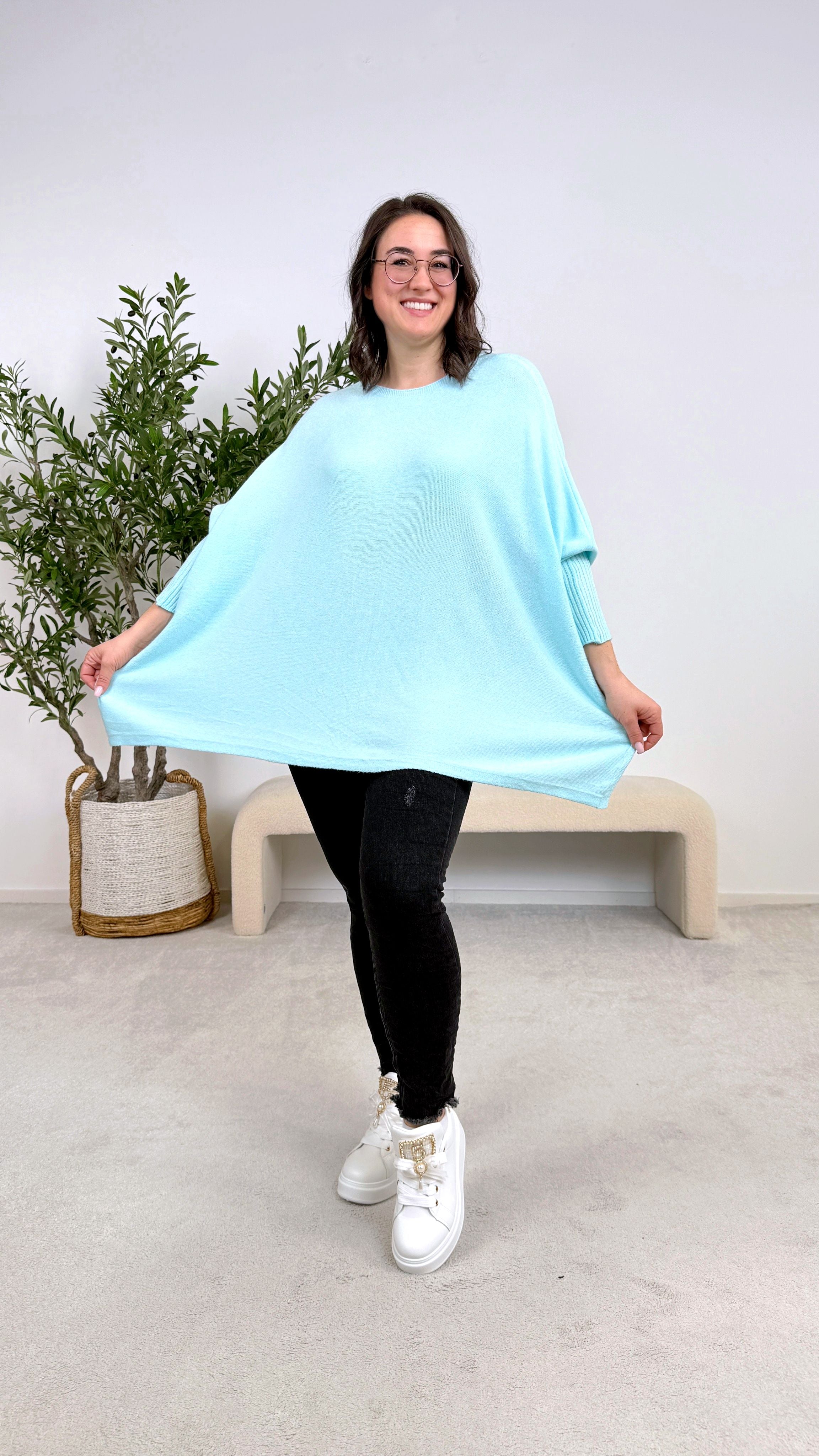 Pullover Delicate and Free *Blau*