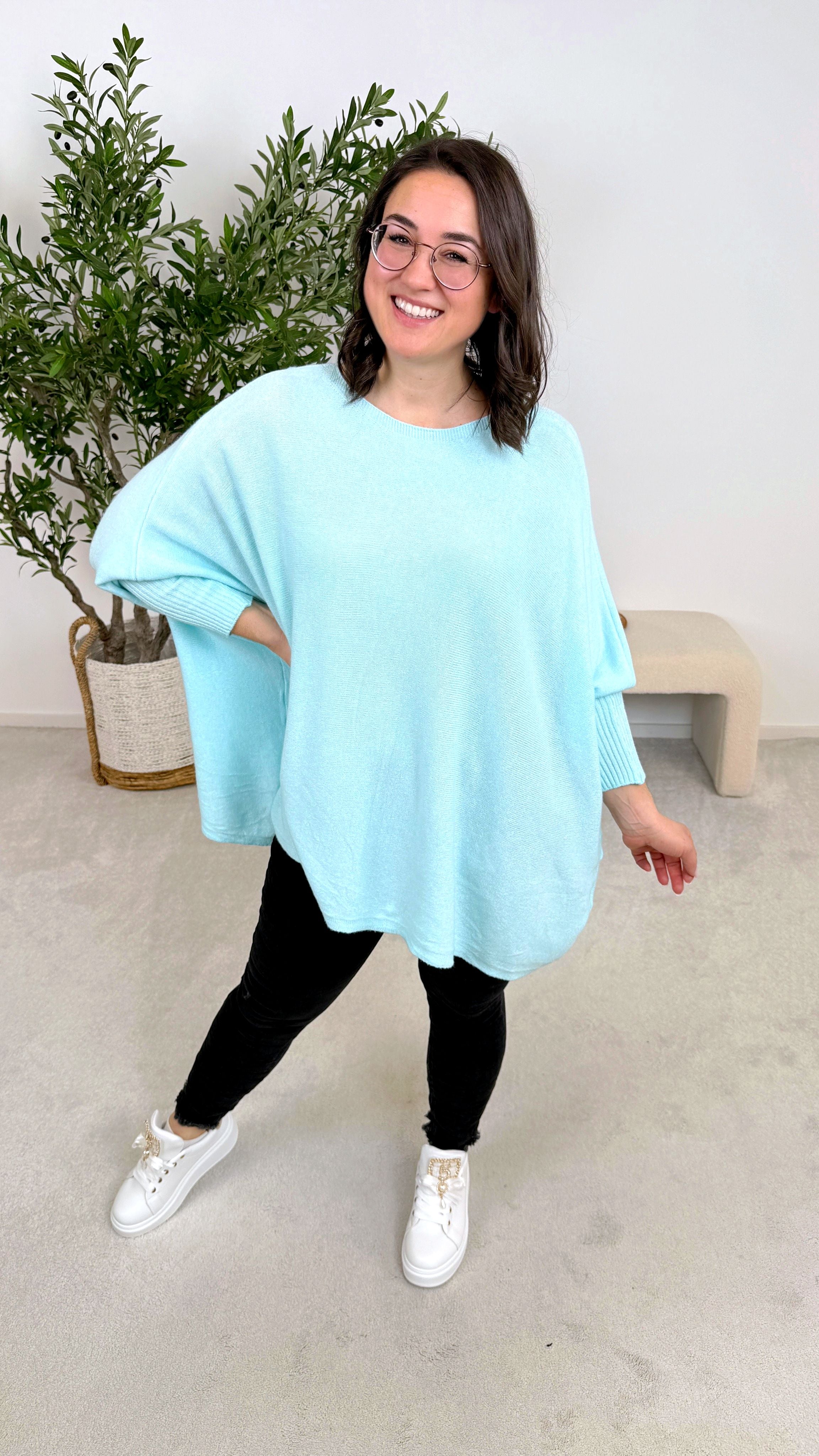 Pullover Delicate and Free *Blau*