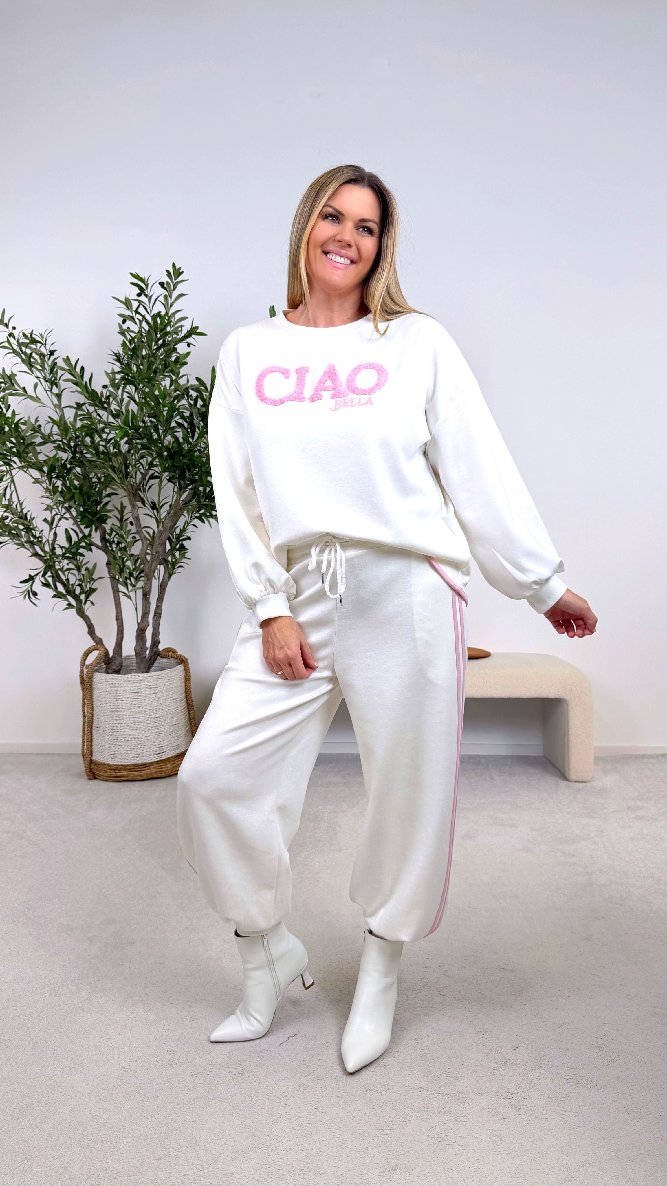 Sweatshirt Solemia *Weiß*