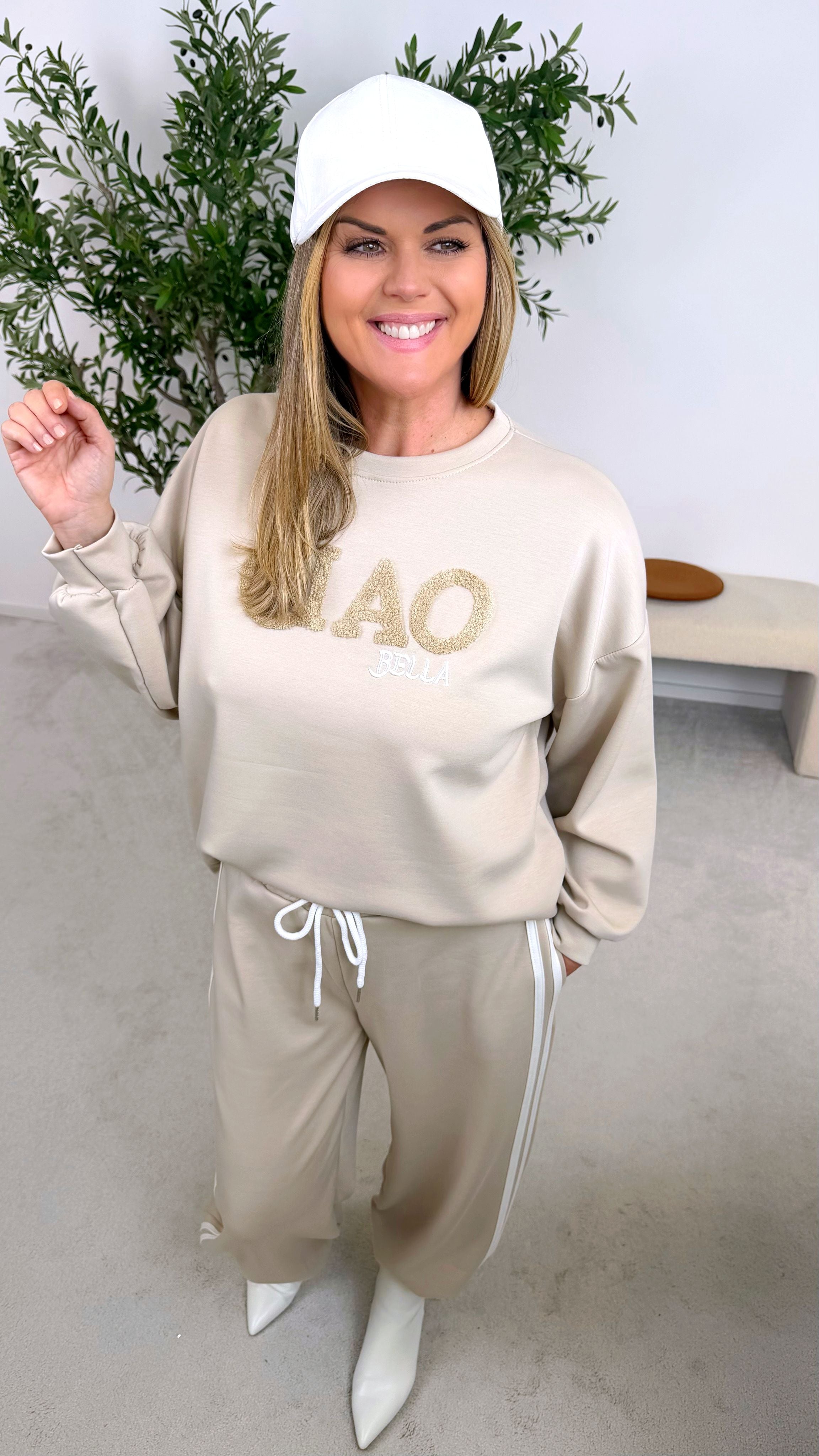 Sweatshirt Solemia *Beige*