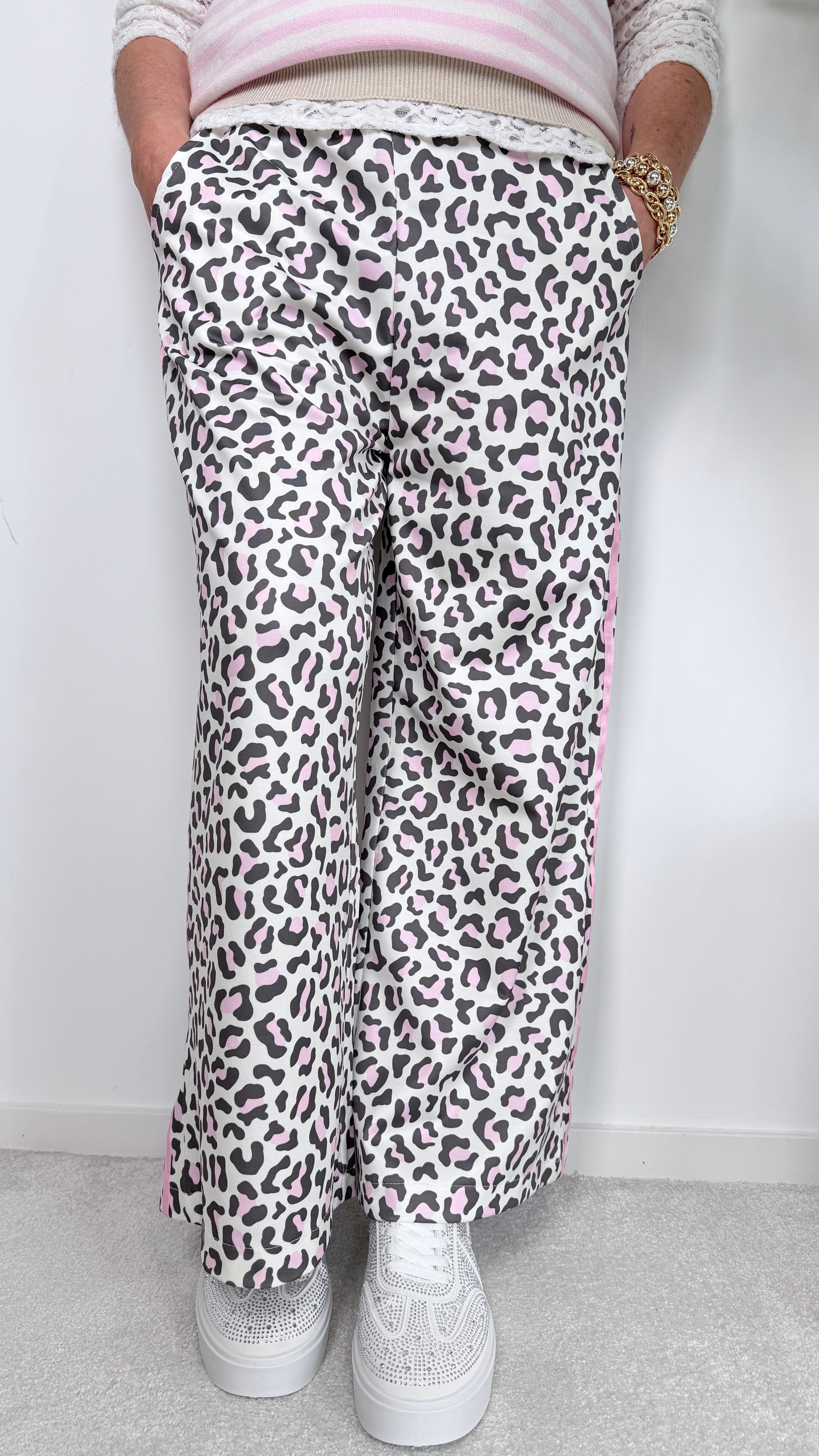 Sweathose Quilted Leopard *Rosa*