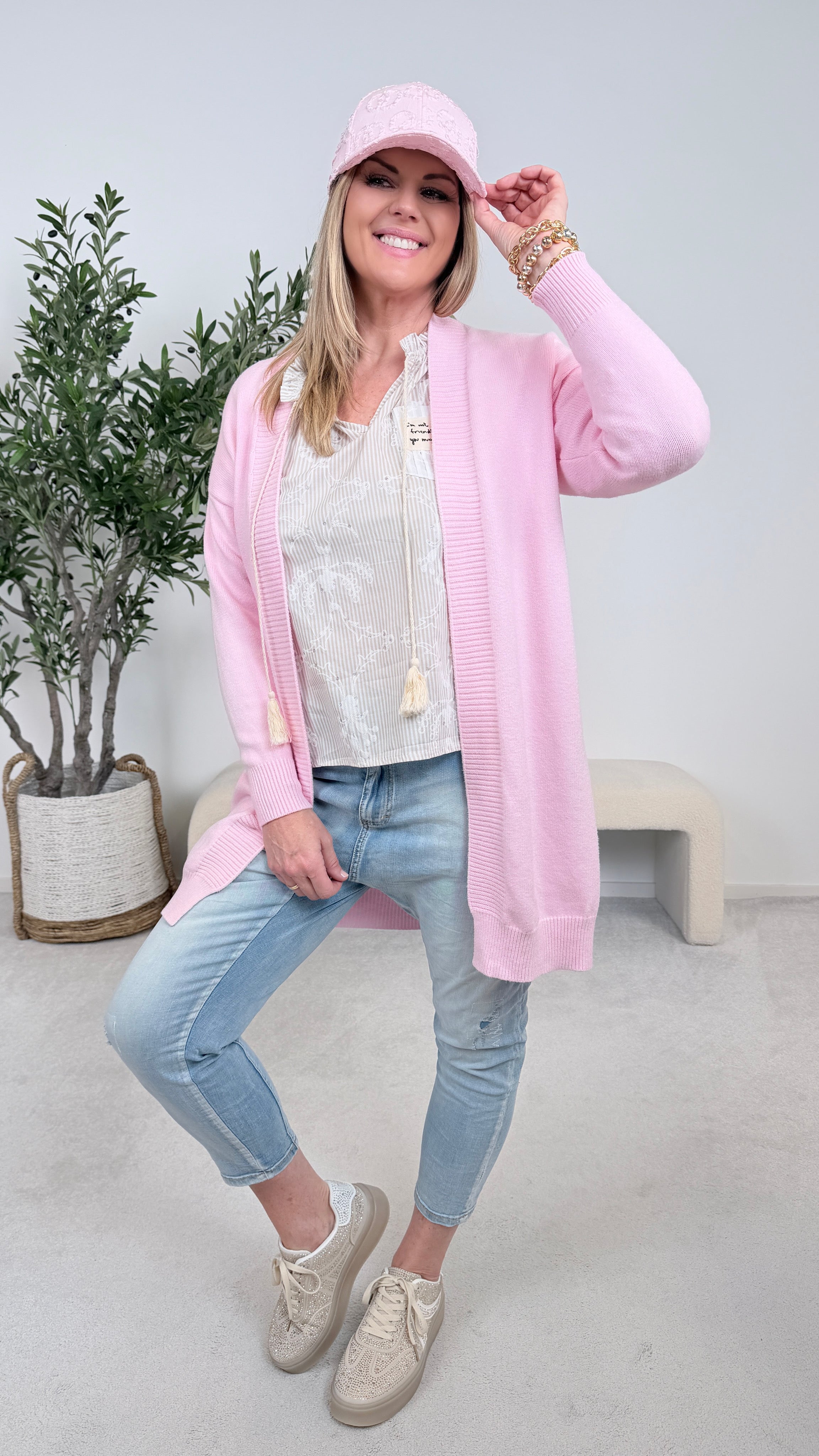 Cardigan Blush Cloud *Rosa*