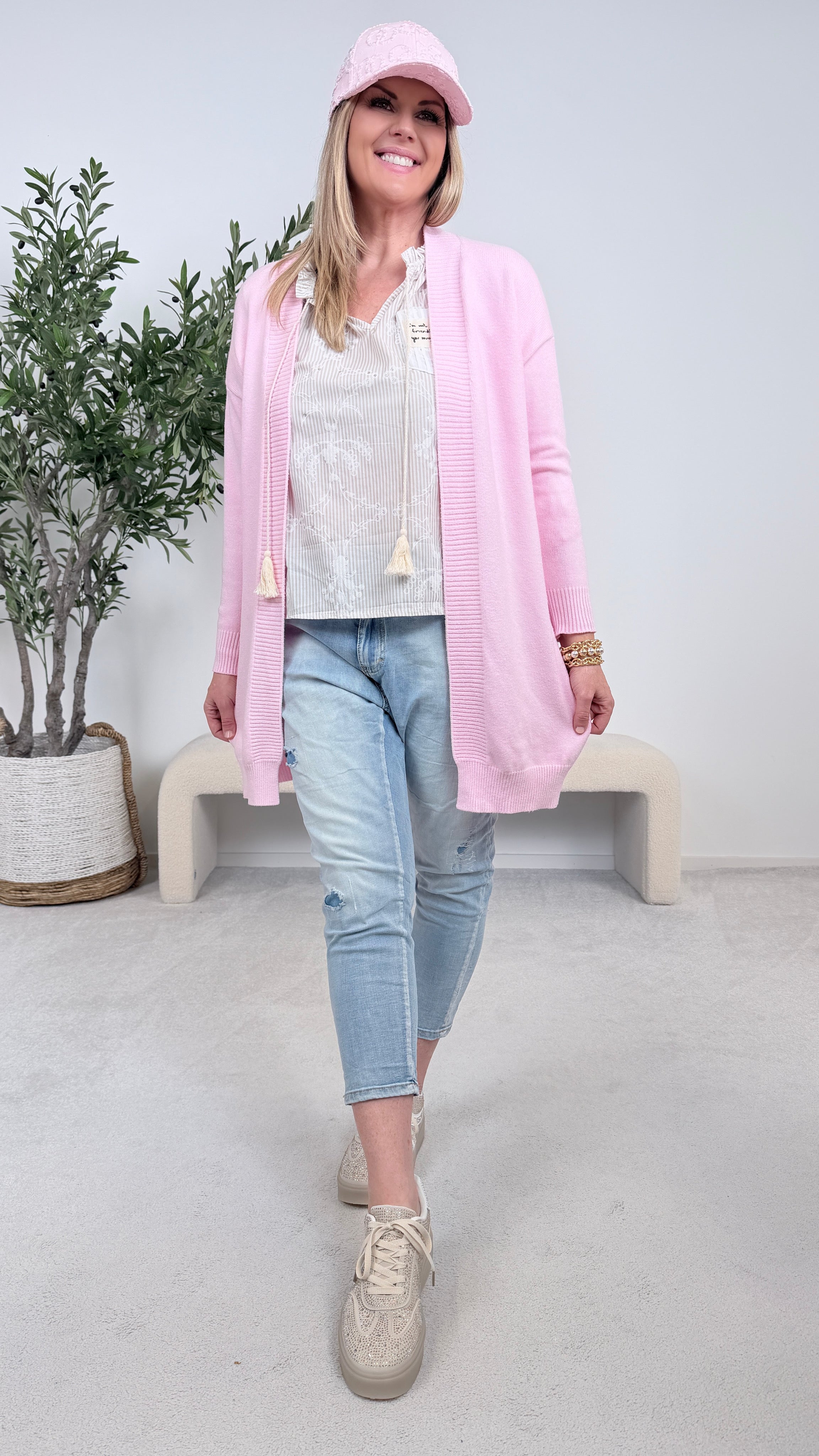 Cardigan Blush Cloud *Rosa*
